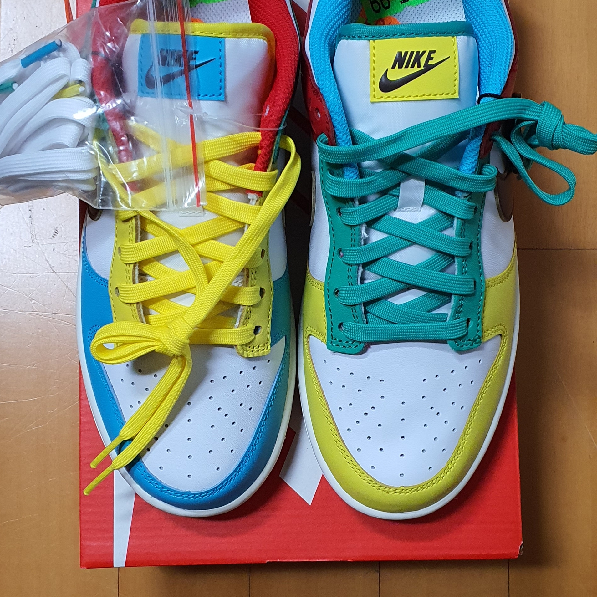 Nike Dunk Low SE Free.99 White 착용 스타일