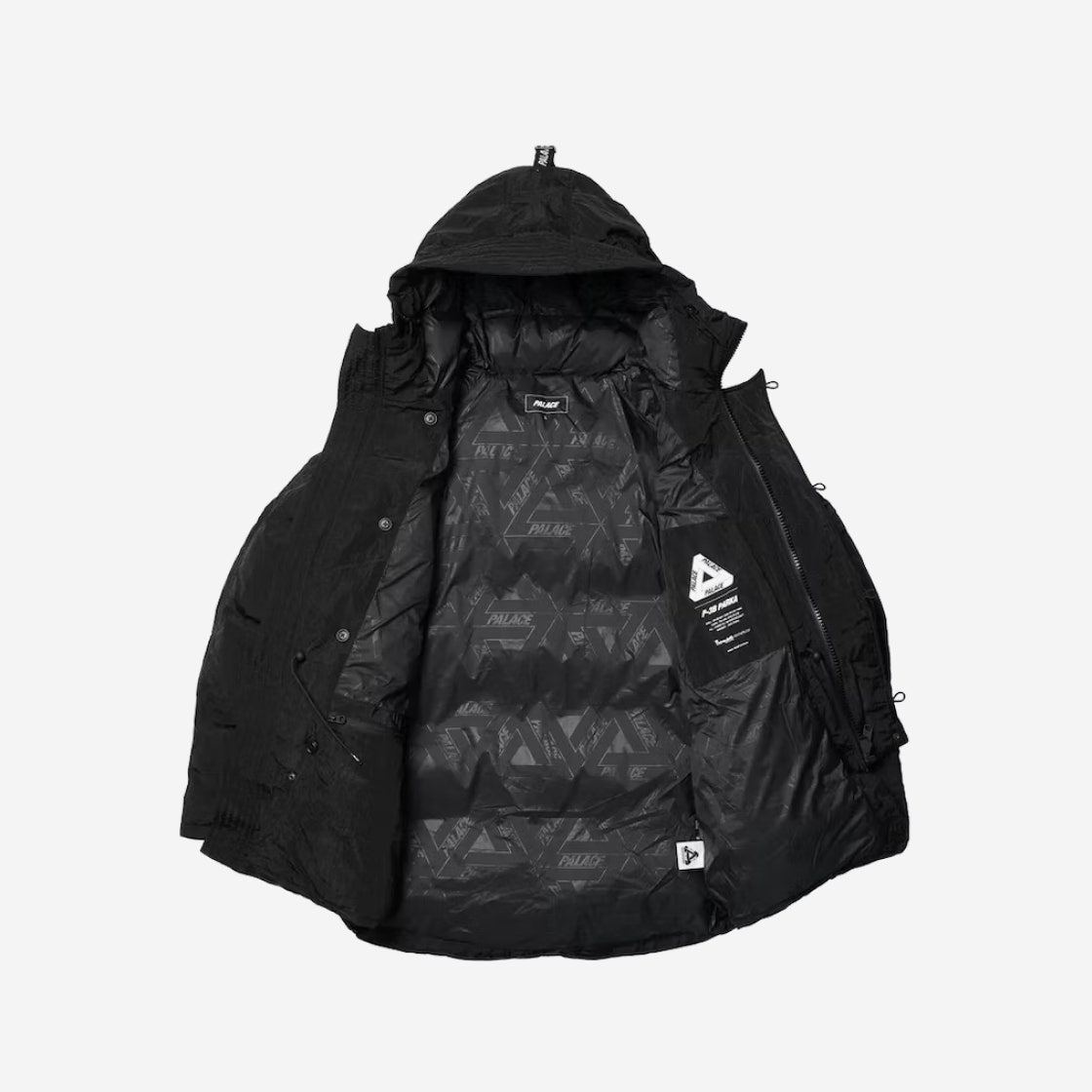 팔라스 P-3B 배플 파카 블랙 - 22FW | Palace | KREAM