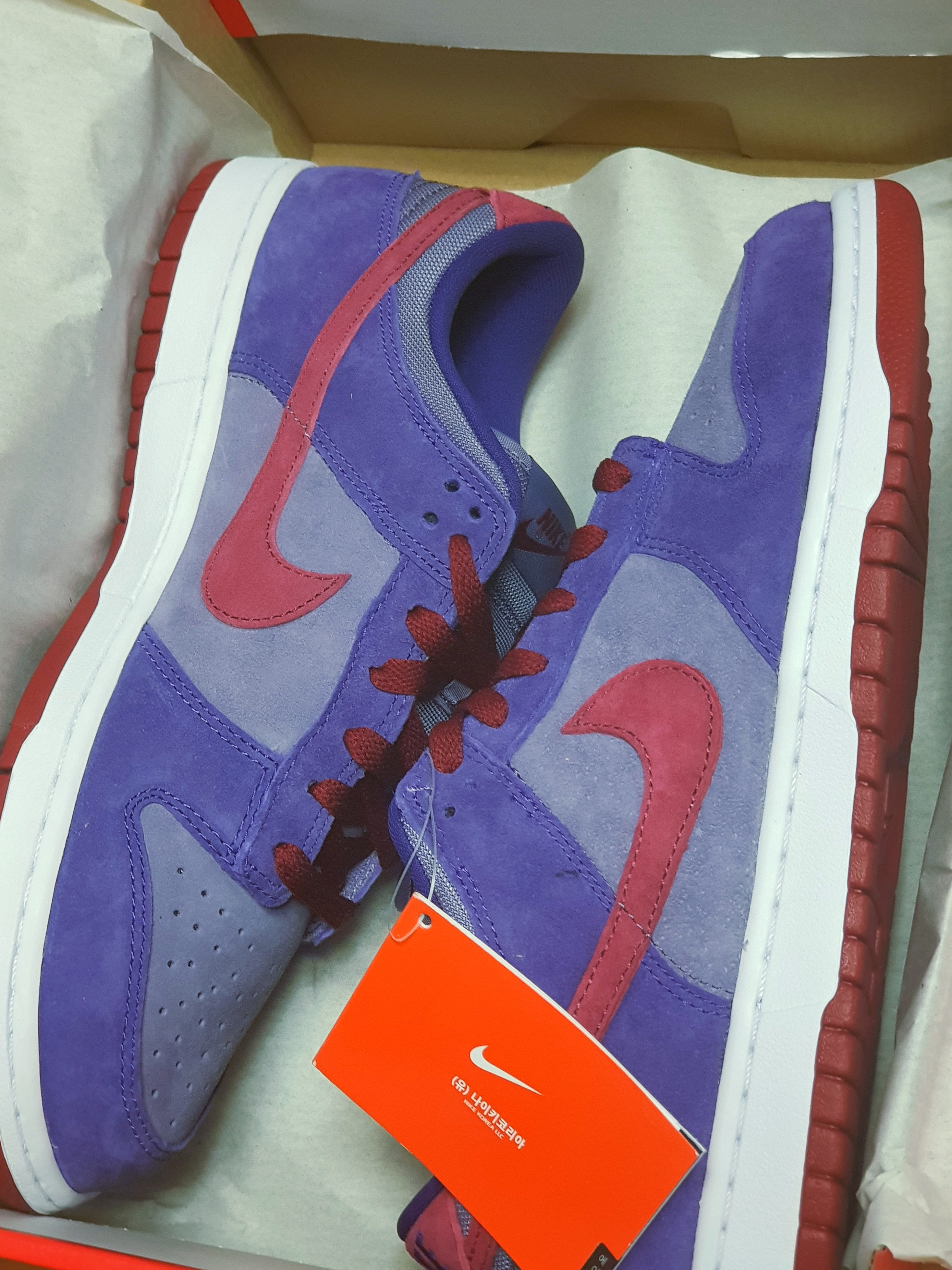 Nike Dunk Low SP Plum 2020 착용 스타일