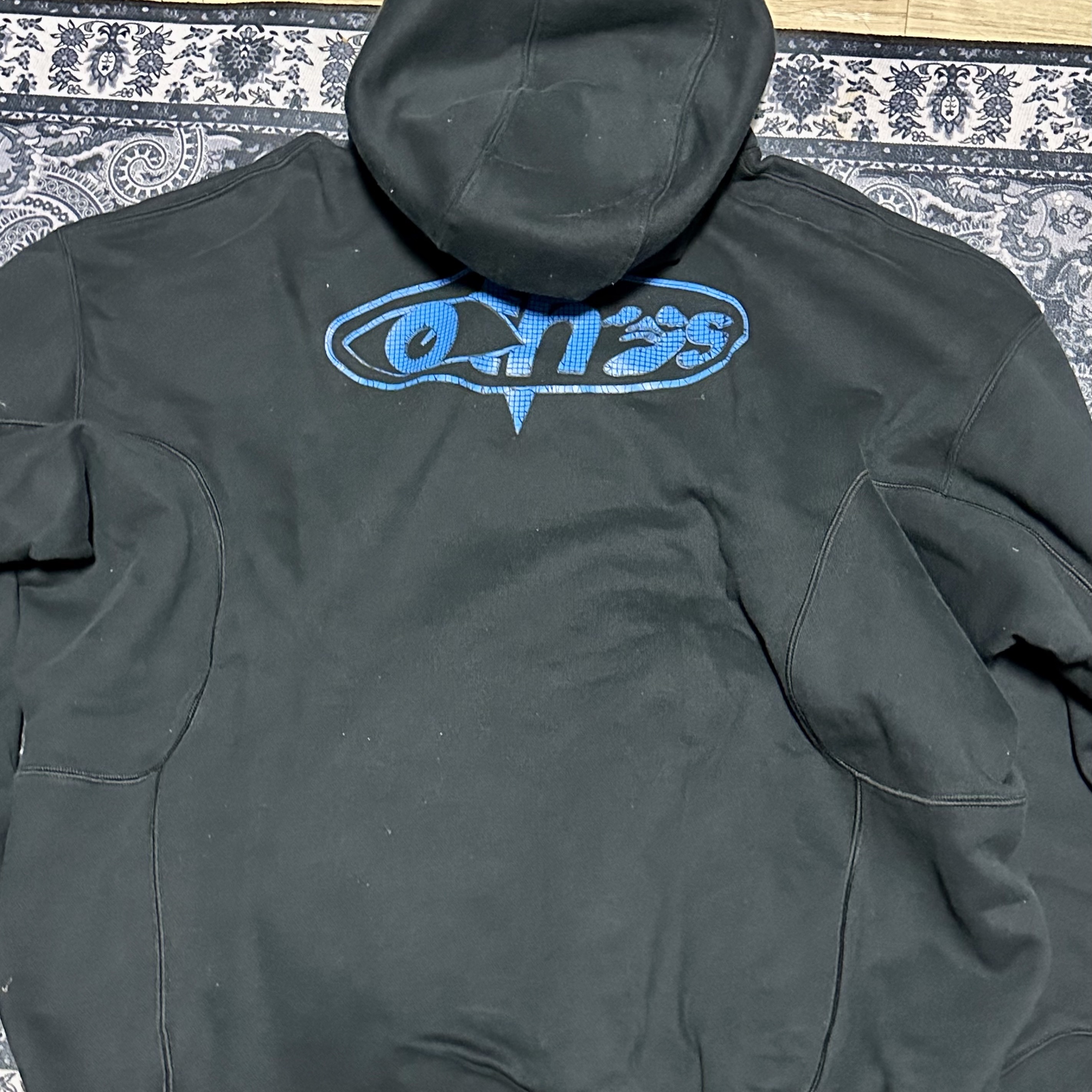 Nike x Off-White NRG Fleece Hoodie Black - Asia 착용 스타일 - 2