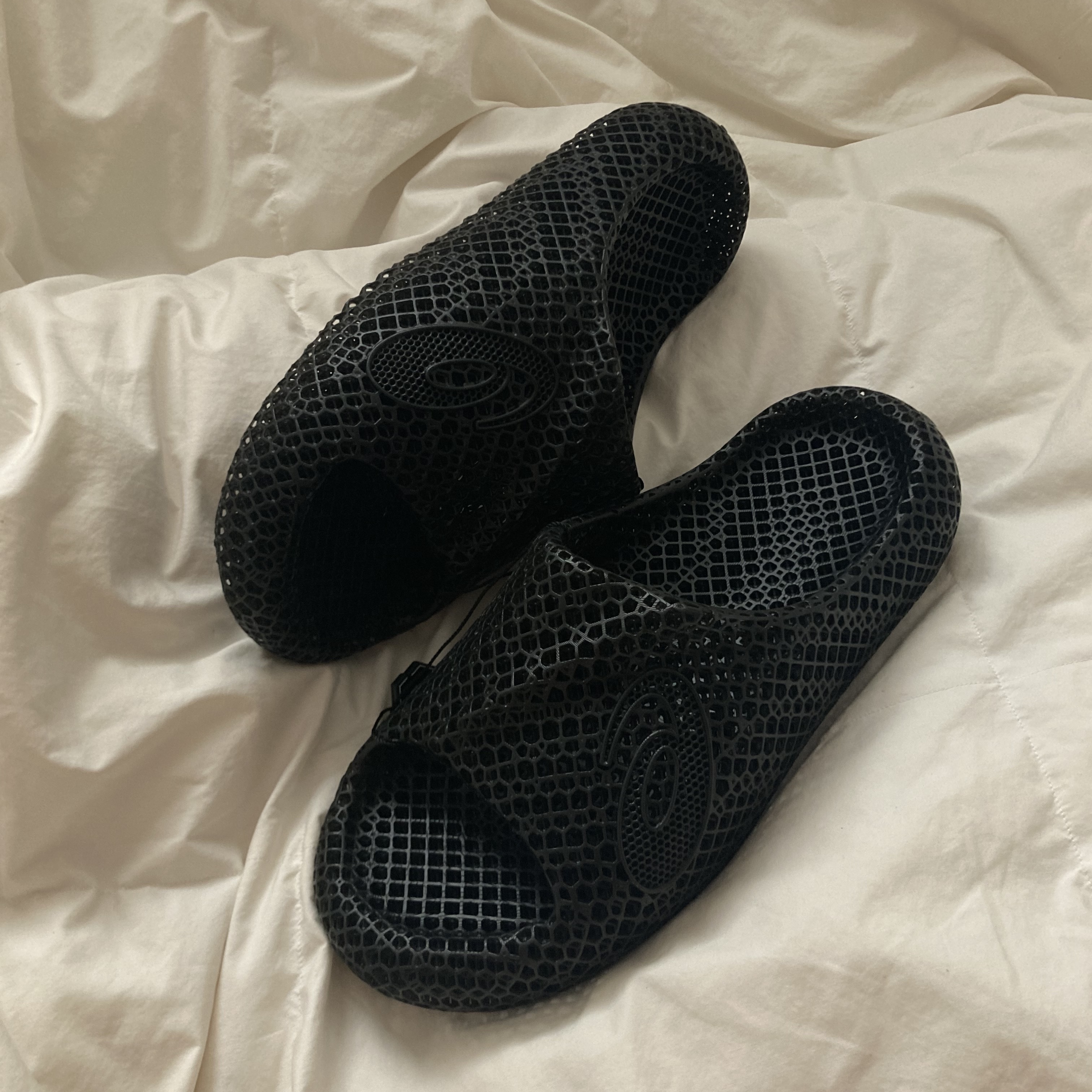 Asics Actibreeze 3D Sandal Black 착용 스타일 - 1
