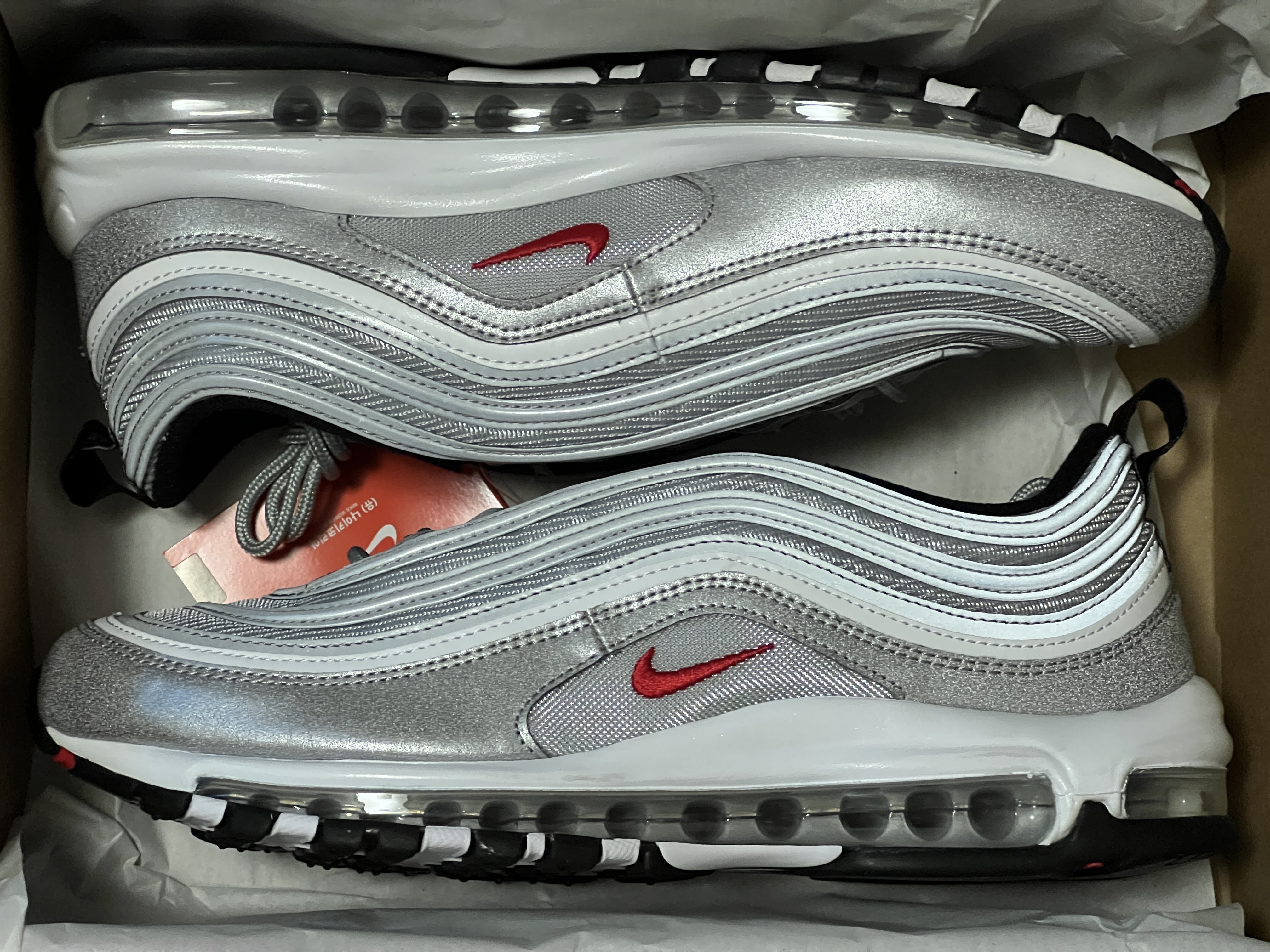 Nike Air Max 97 OG Silver Bullet 2022 착용 스타일