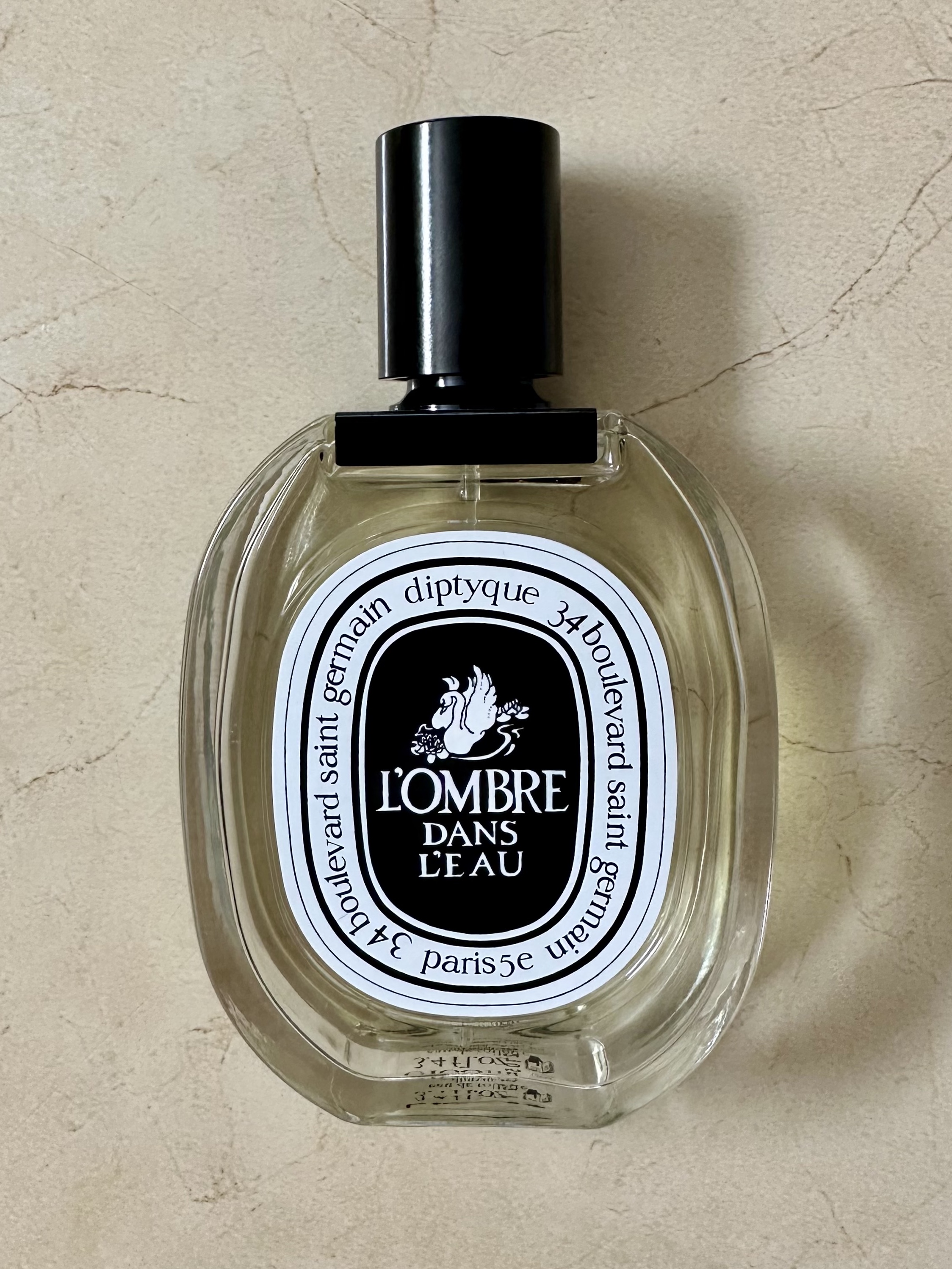 Diptyque L'ombre Dans L'eau Eau De Toilette 100ml 착용 스타일