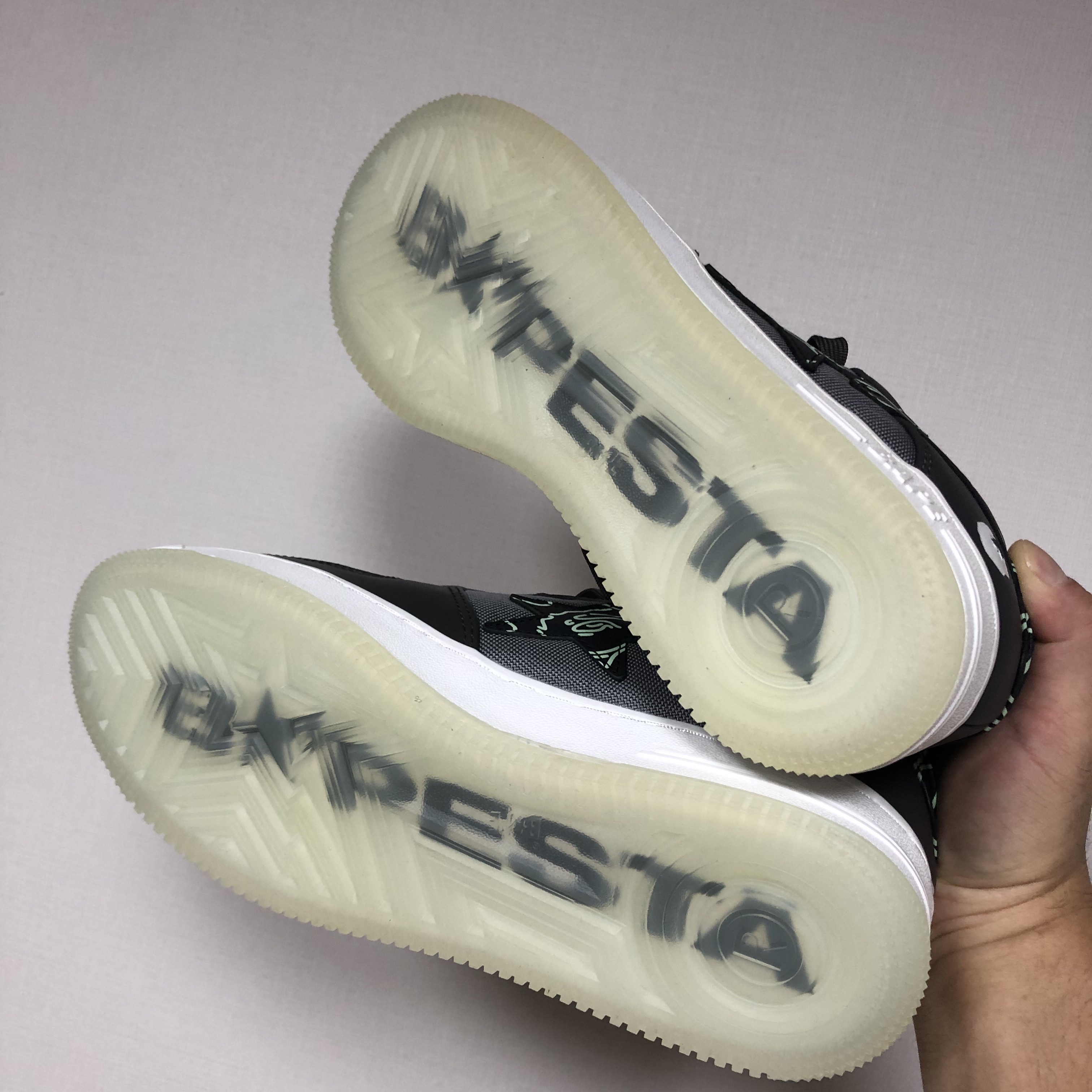 BAPE Bape Sta Low #1 Dark Grey 착용 스타일 - 5
