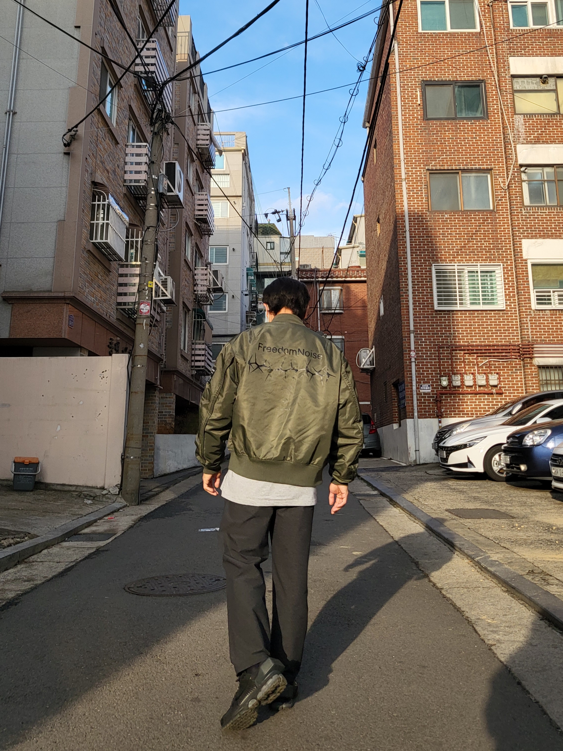 Nike x A-Cold-Wall Zoom Vomero 5 Black 착용 스타일