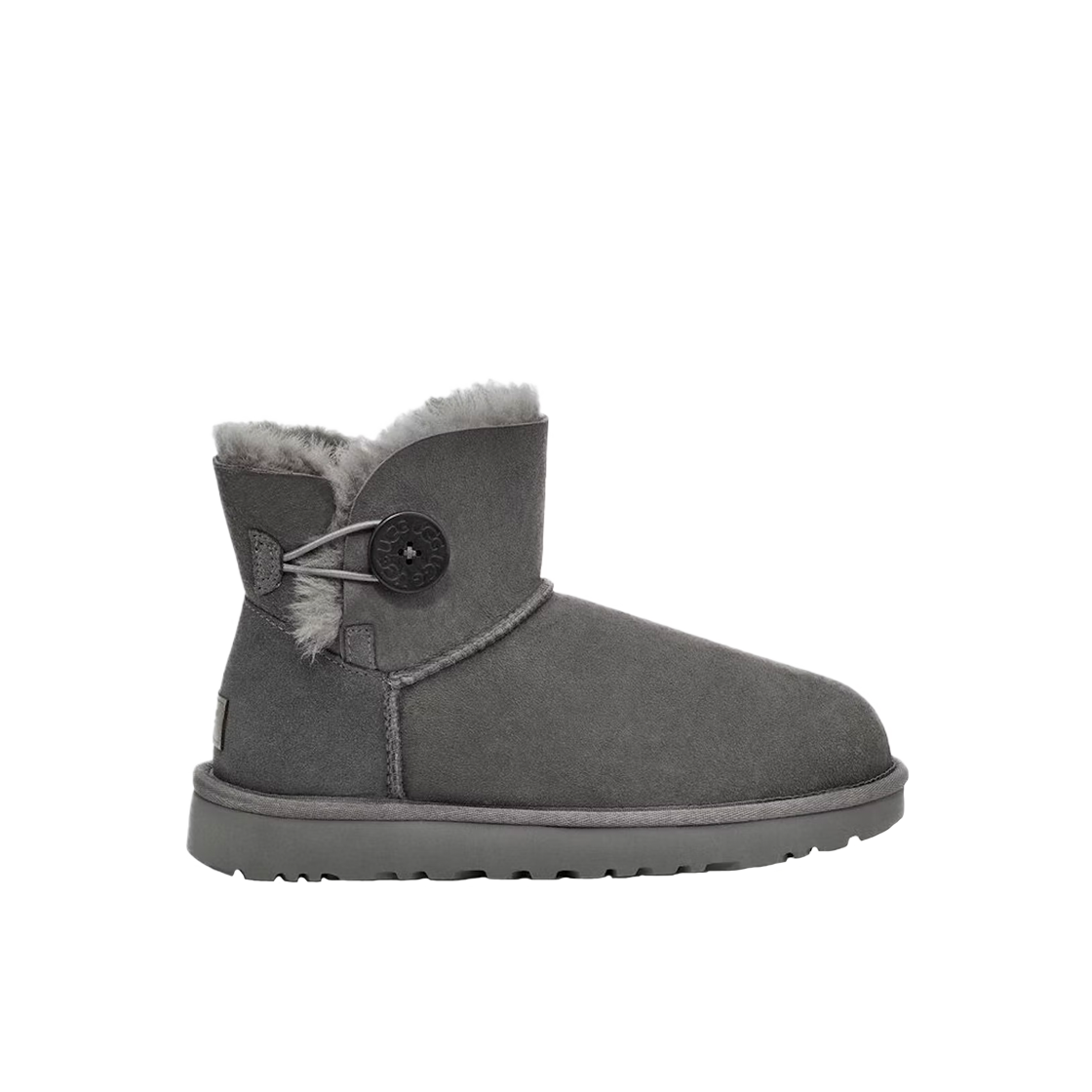 (W) 어그 미니 베일리 버튼 2 부츠 그레이