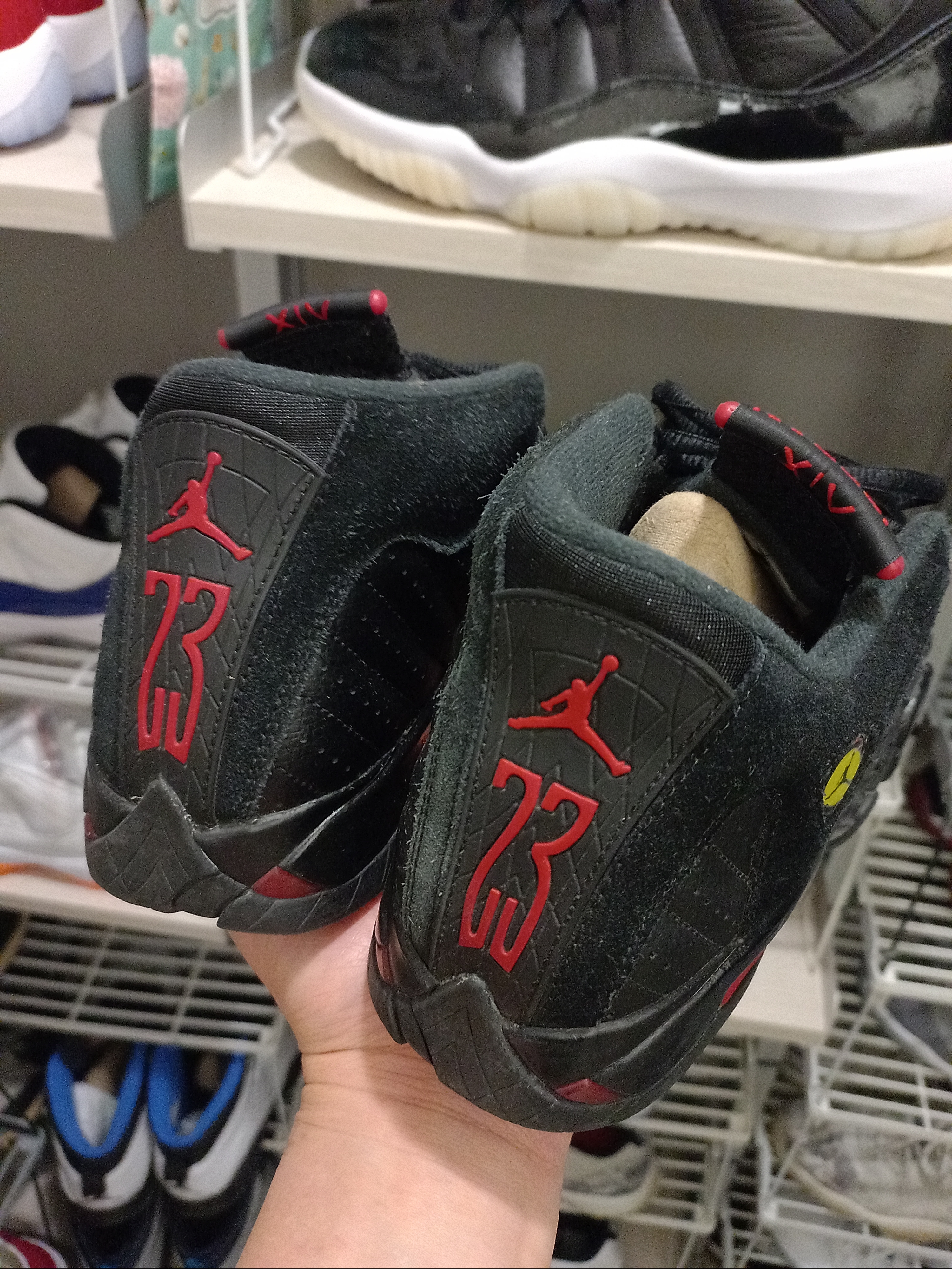 Jordan 14 Retro Last Shot 2018, Jordan 14 Retro Last Shot 2011 착용 스타일 - 2