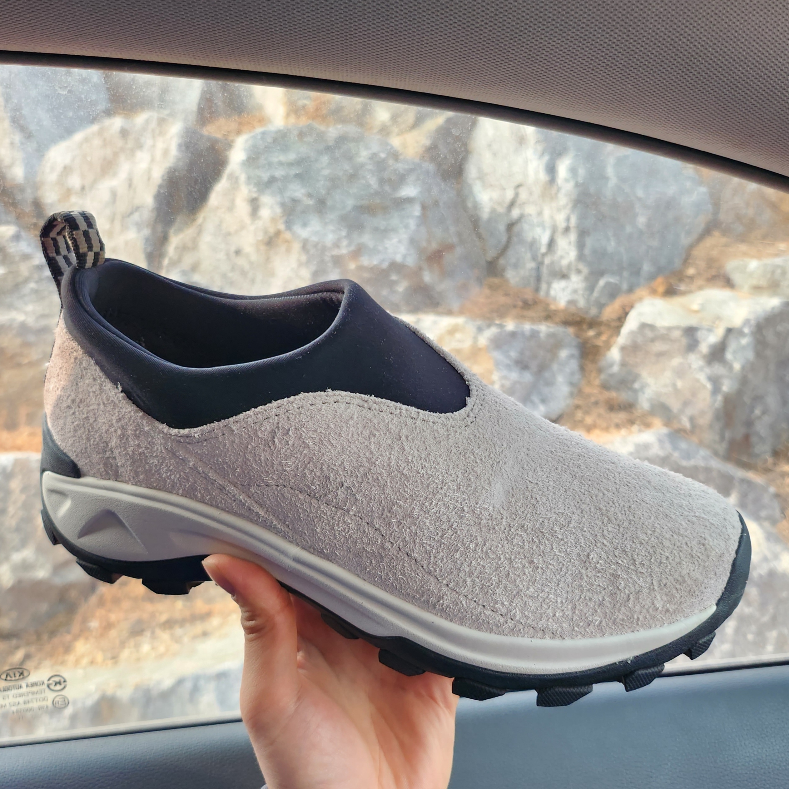 Merrell Winter Moc 3 1TRL Moonbeam 착용 스타일
