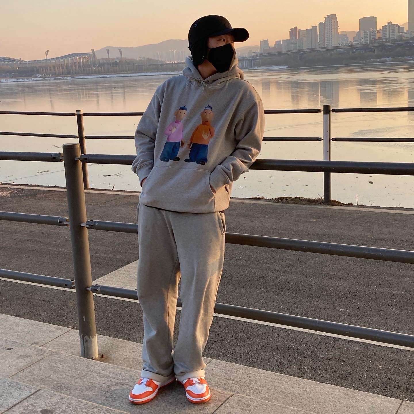 Nike Dunk Low SP Syracuse 2022, Nike Dunk High Retro Orange Blaze 착용 스타일 - 1