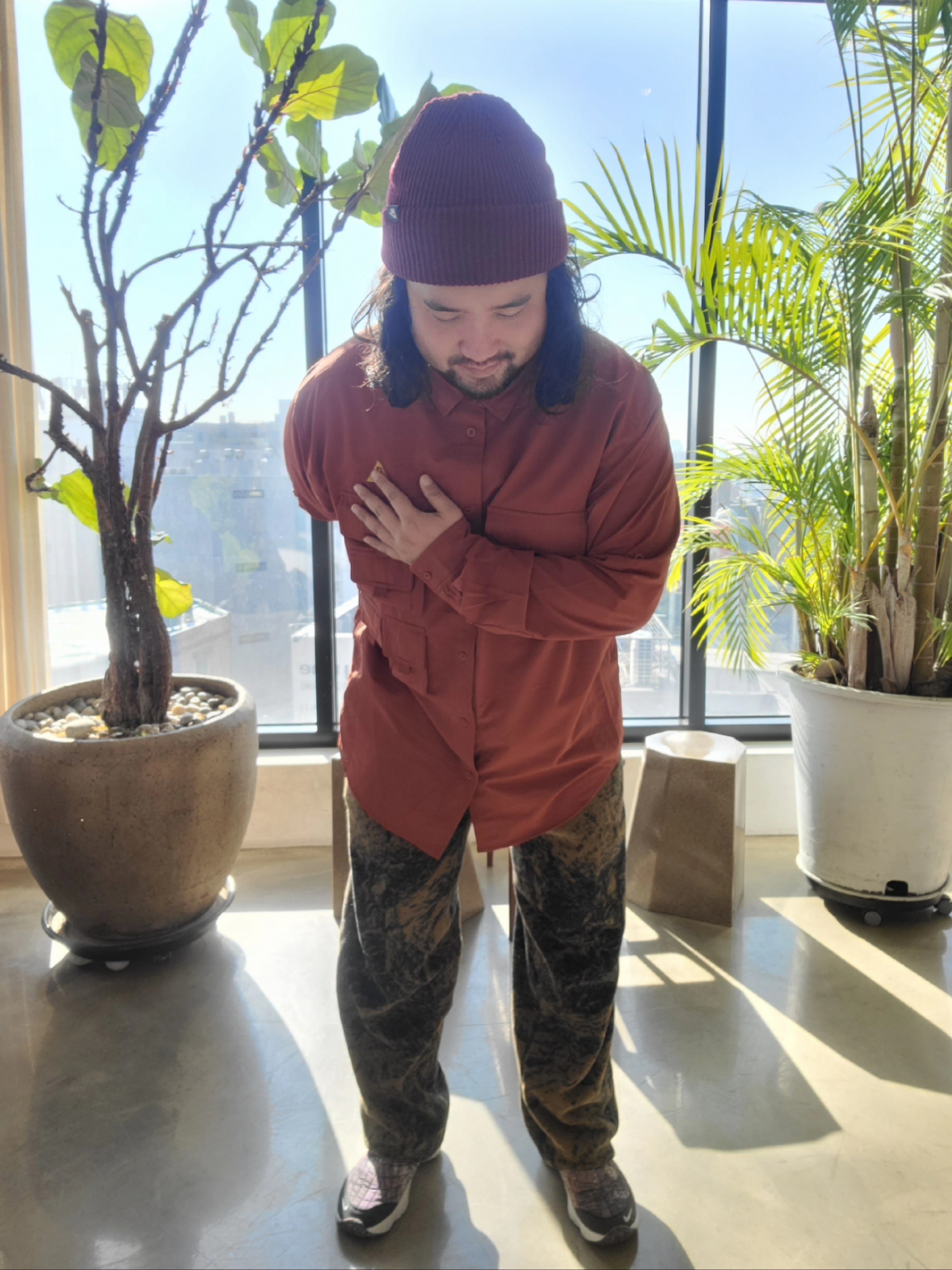 Nike NRG ACG Therma-Fit Wolf Tree Pants Hazel Rush Black - Asia, Nike ACG Moc 3.5 SE Dark Driftwood 착용 스타일 - 3