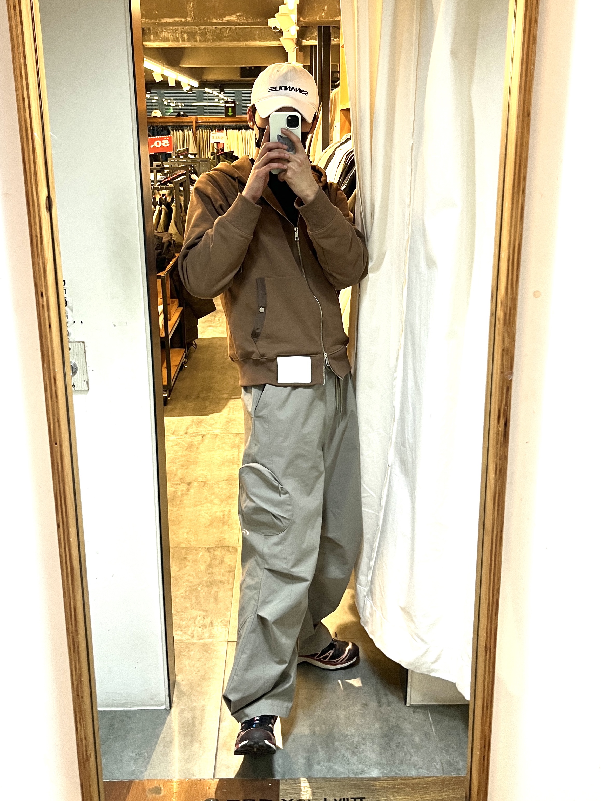 Salomon XT-6 Delicioso Chocolate Fondant 착용 스타일 - 2