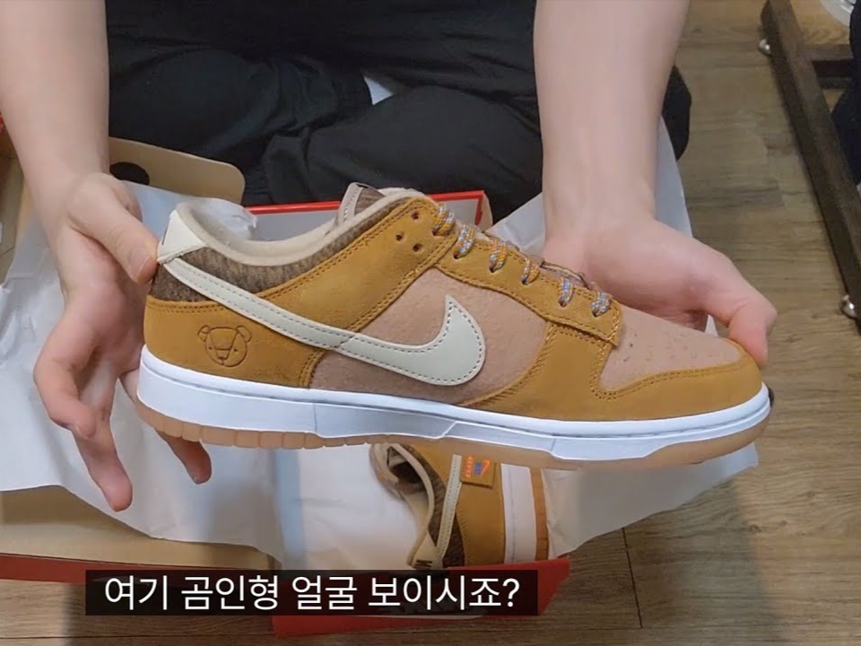 Nike Dunk Low SE Praline Desert Ochre 착용 스타일