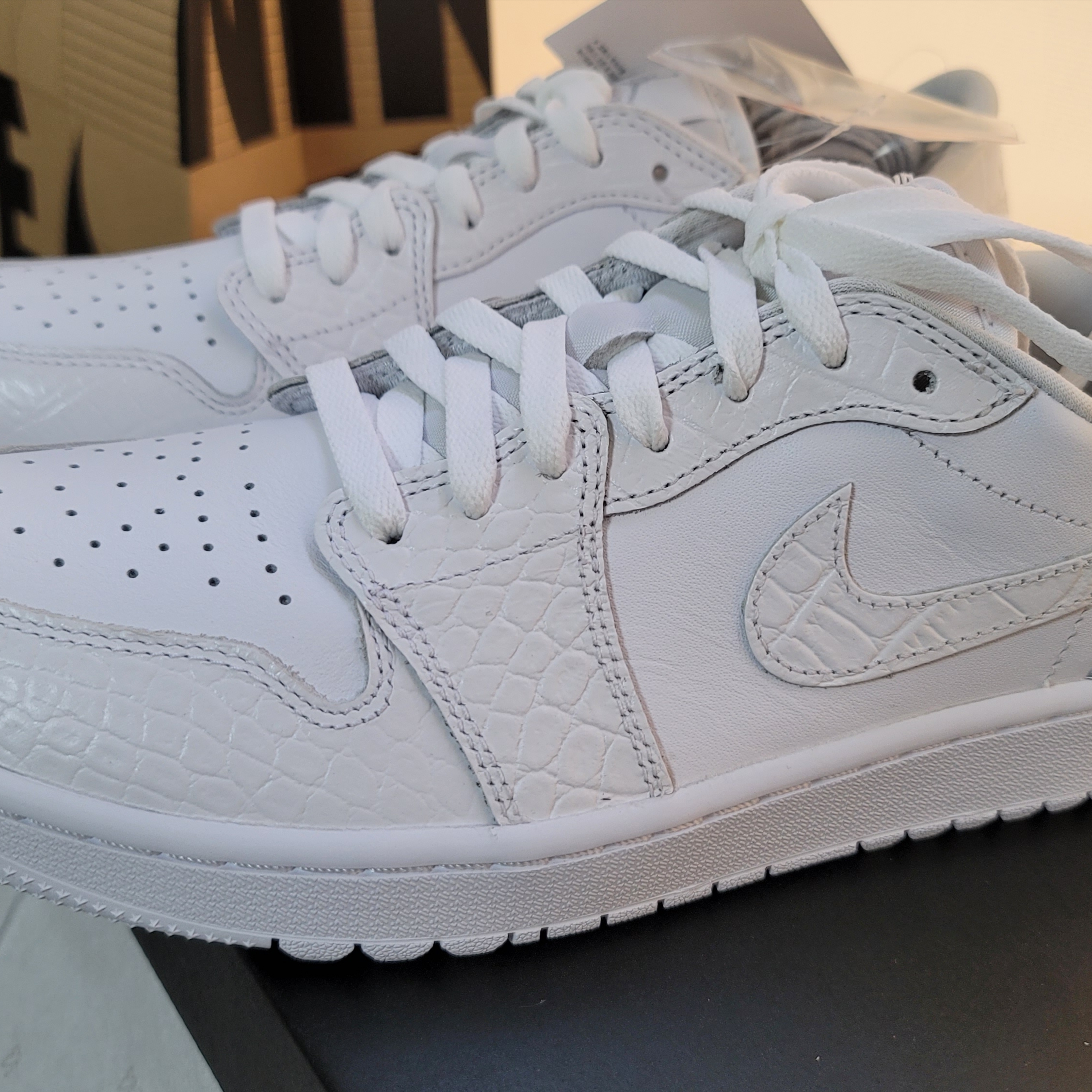 Jordan 1 Low Golf Pure Platinum 착용 스타일 - 2
