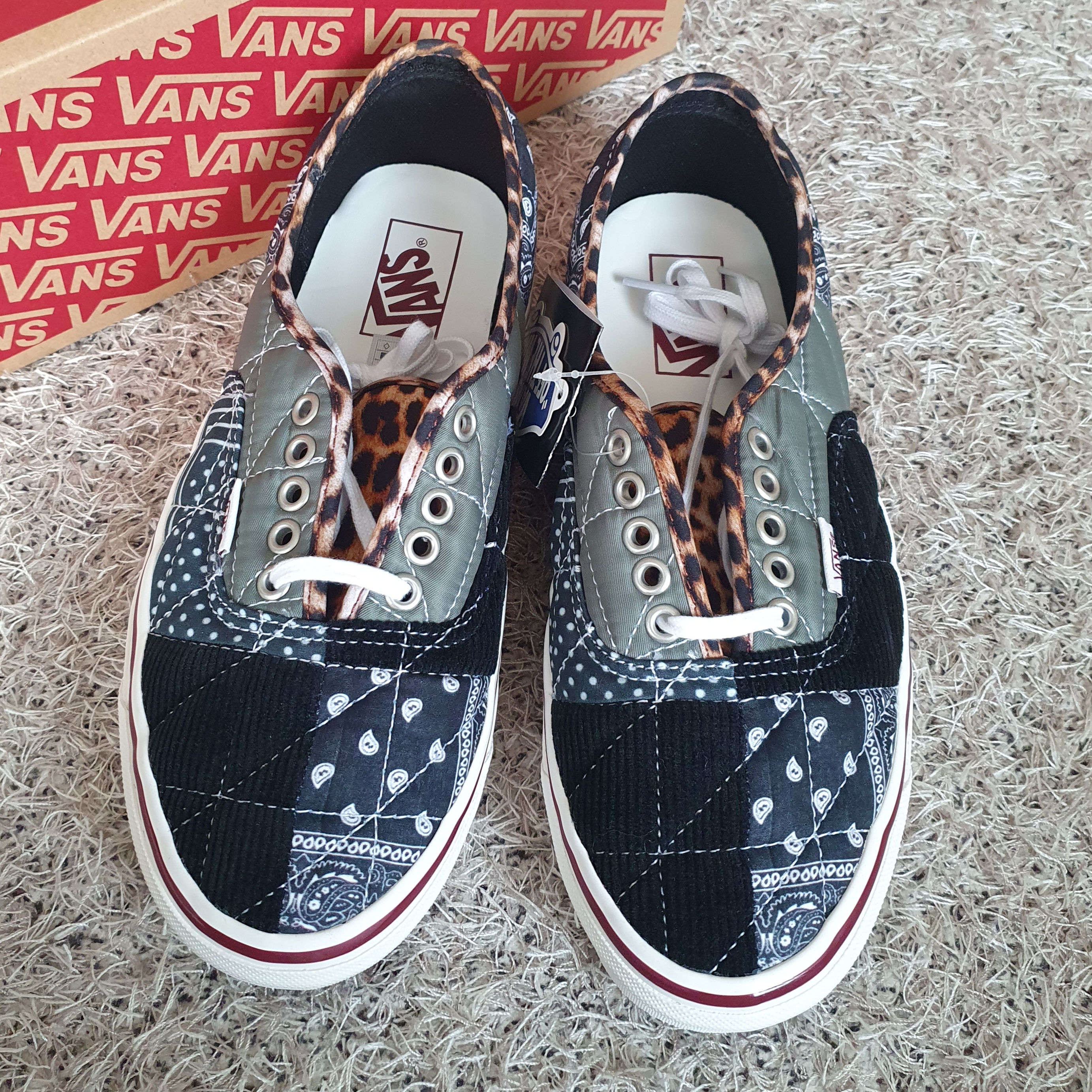 Vans Authentic 44 DX Patchwork Anaheim Factory Quilted Mix 착용 스타일
