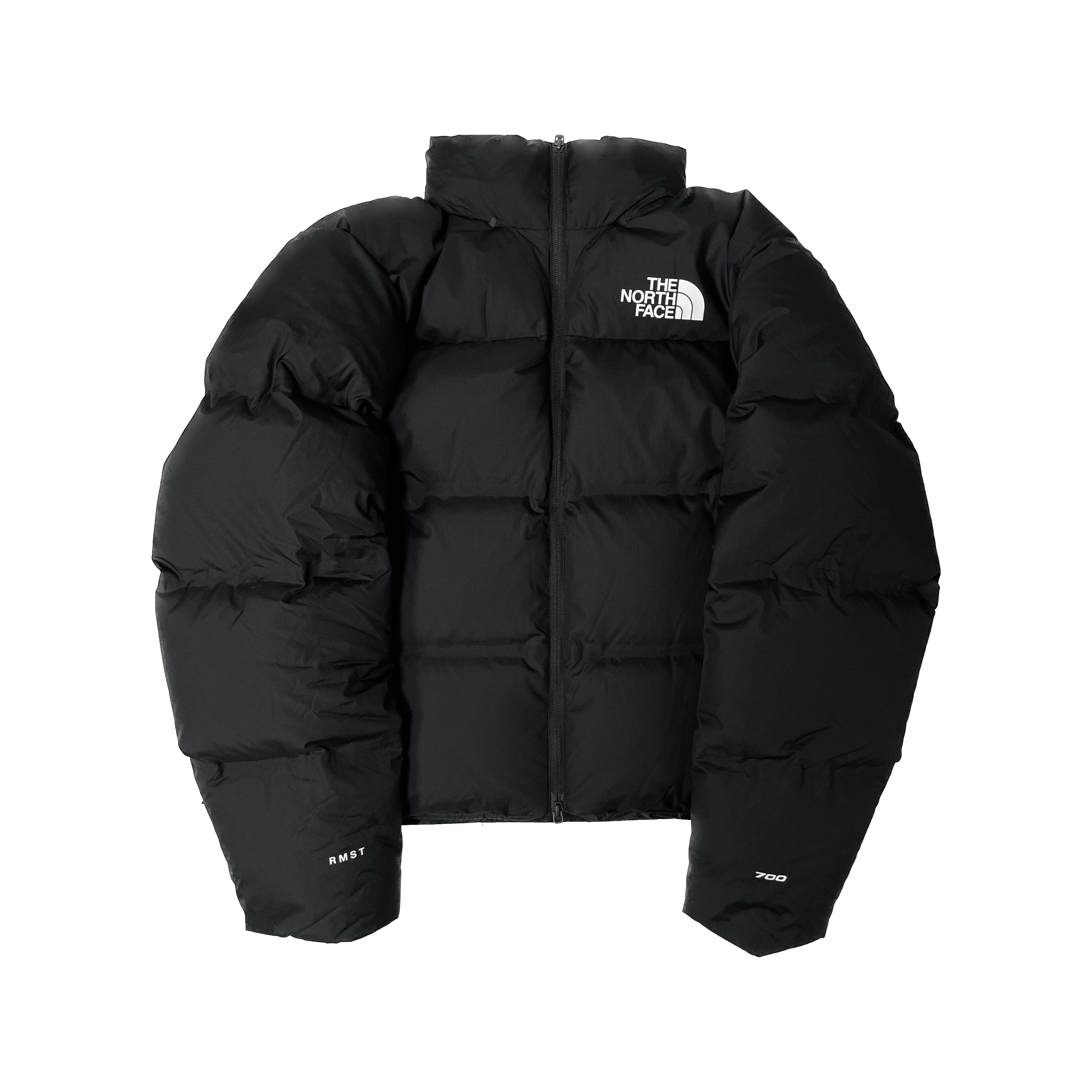 The North Face RMST Nuptse Jacket Black 착용 스타일