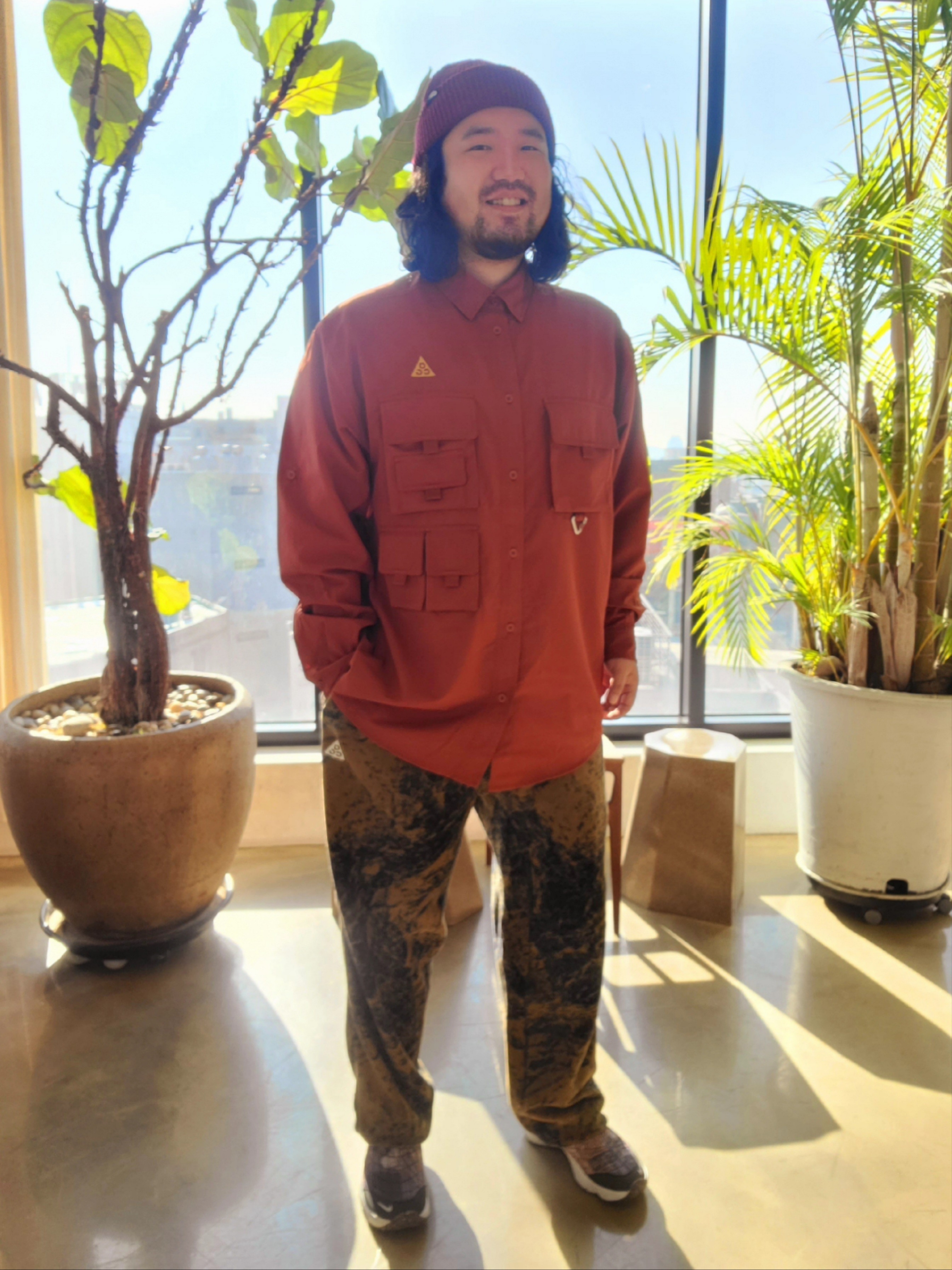 Nike NRG ACG Therma-Fit Wolf Tree Pants Hazel Rush Black - Asia, Nike ACG Moc 3.5 SE Dark Driftwood 착용 스타일 - 1