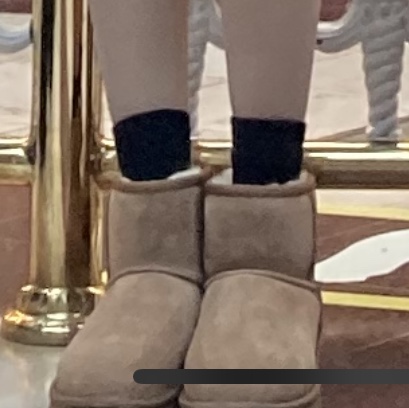 (W) UGG Classic Mini II Boots Chestnut 착용 스타일 - 2