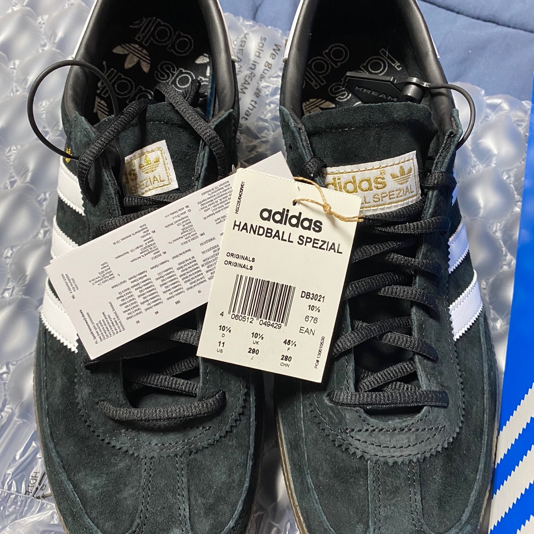 Adidas Spezial Handball Core Black 착용 스타일