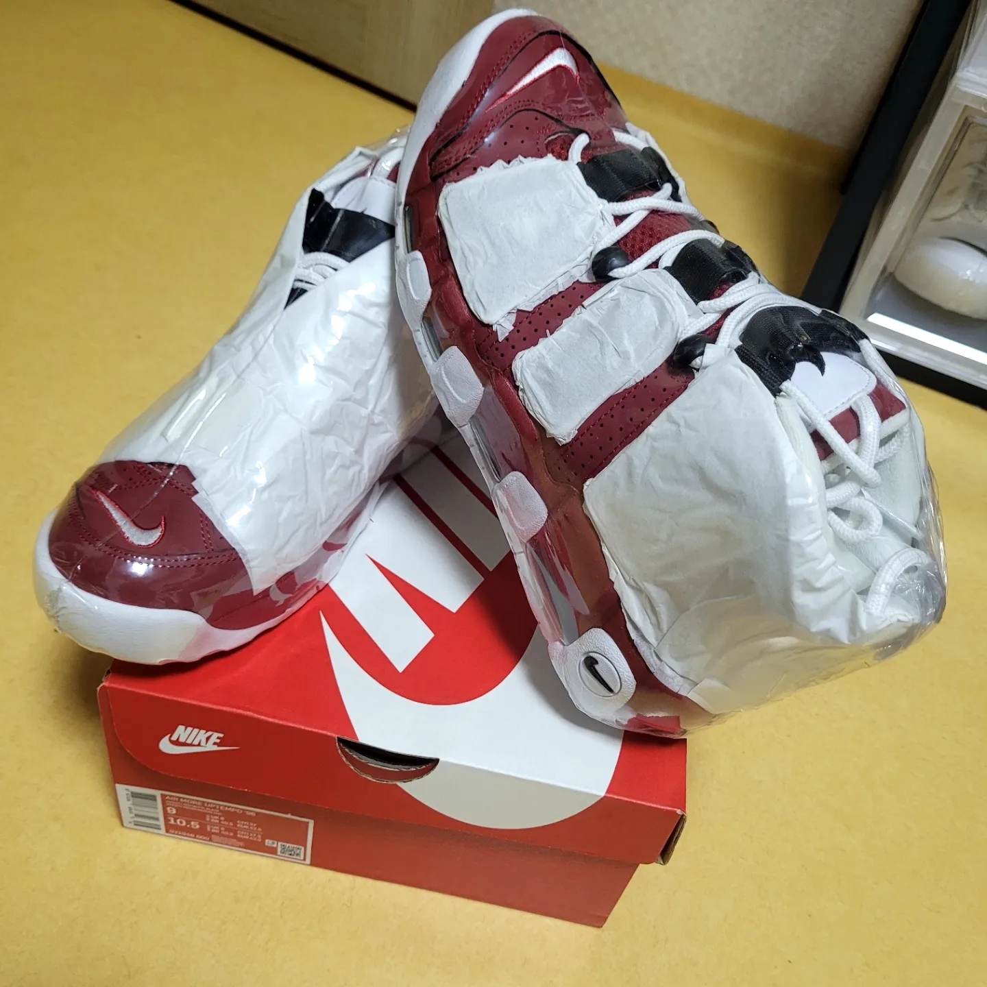Nike Air More Uptempo 96 Bulls 2021 착용 스타일