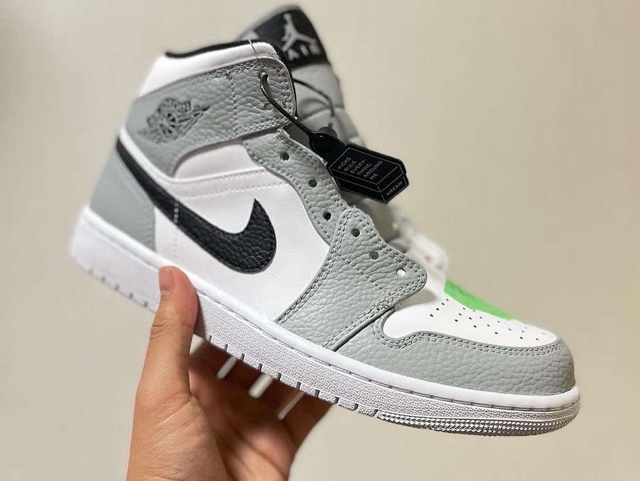 Jordan 1 Mid Triple White 2022, Jordan 1 Mid Triple White 착용 스타일 - 2