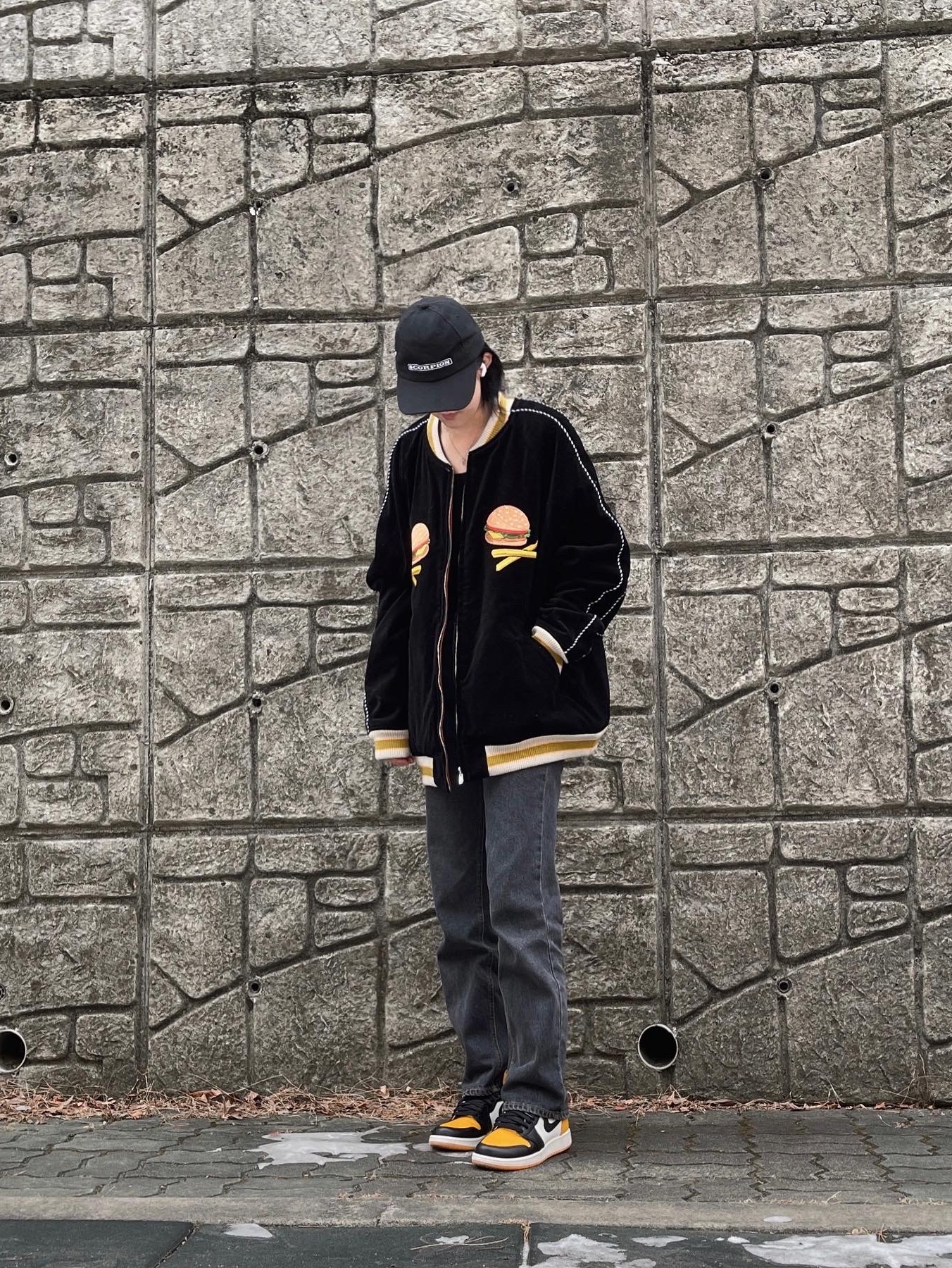 Jordan 1 Retro High OG Taxi 착용 스타일 - 2