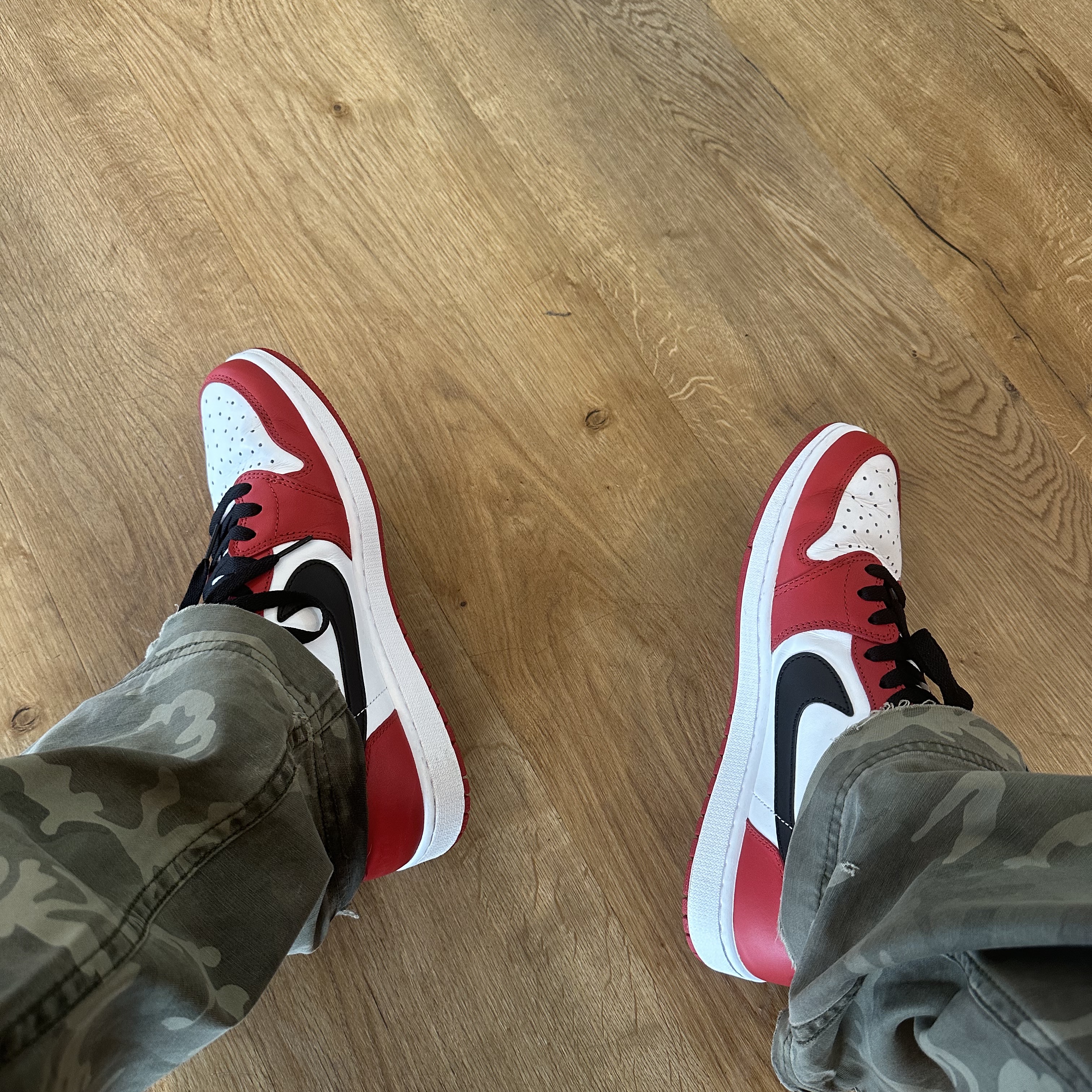 Jordan 1 Retro Low OG Chicago 2016 착용 스타일