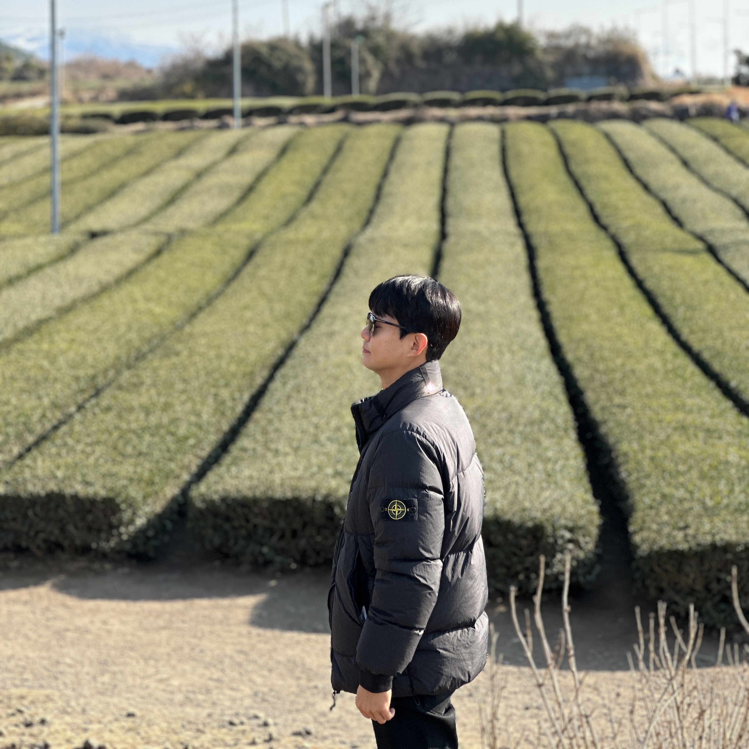 Stone Island 40223 Garment Dyed Crinkle Reps Down Jacket Black - 21FW 착용 스타일