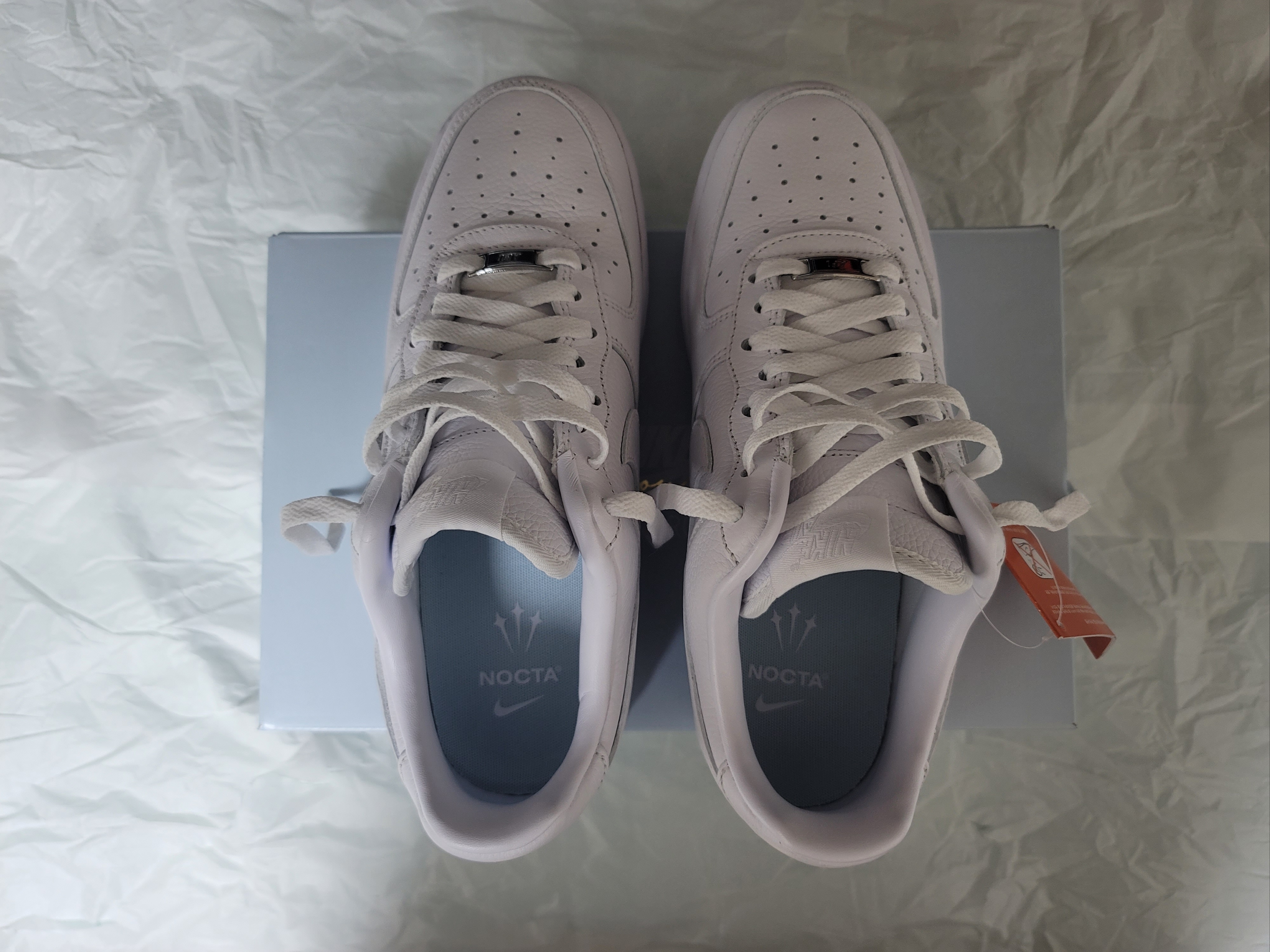 Nike x Drake Nocta Air Force 1 Low SP Certified Lover Boy White 착용 스타일