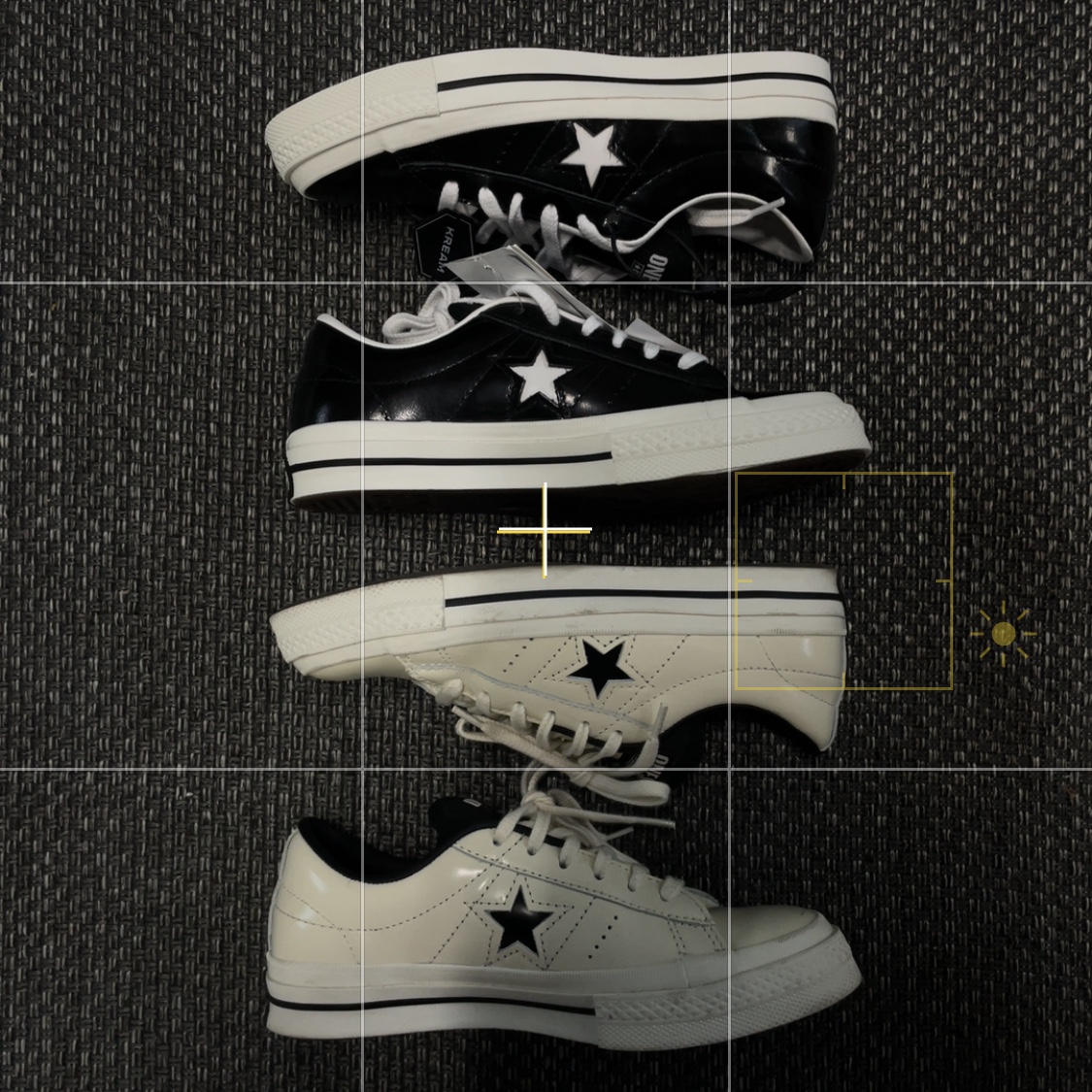 Converse One Star Ox HanByeol Black, Converse One Star Ox HanByeol Egret 착용 스타일
