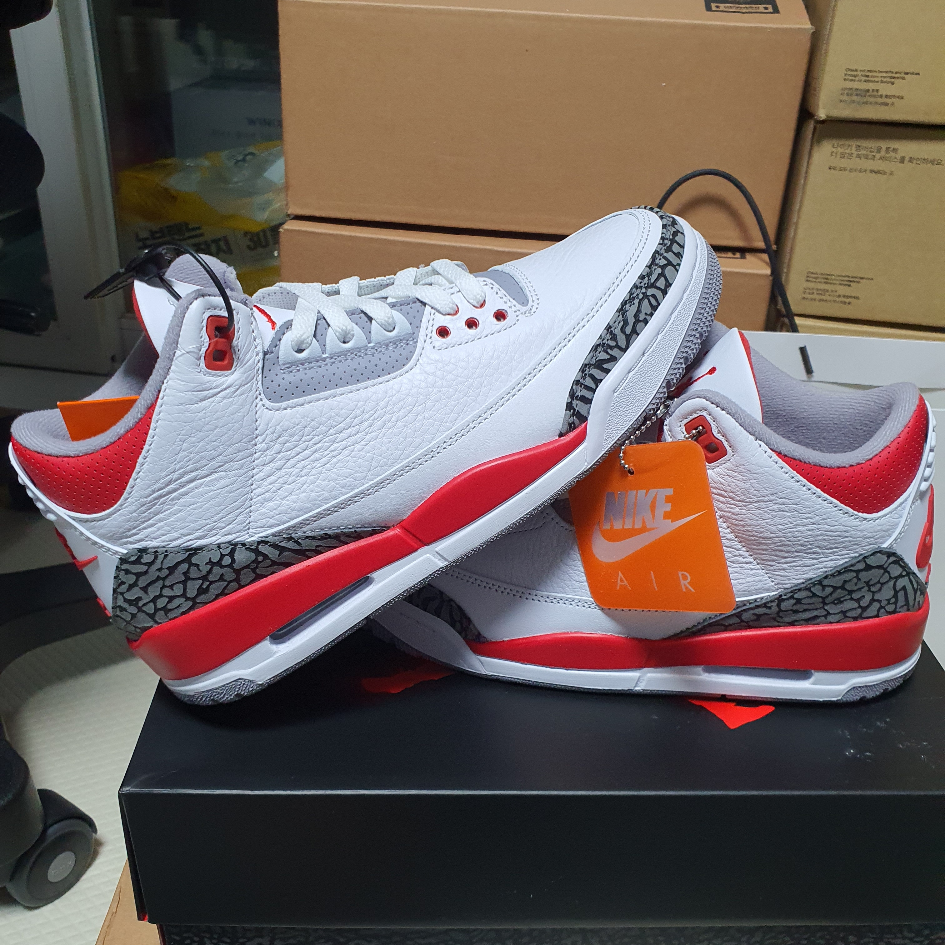 Jordan 3 Retro Fire Red 2022 착용 스타일