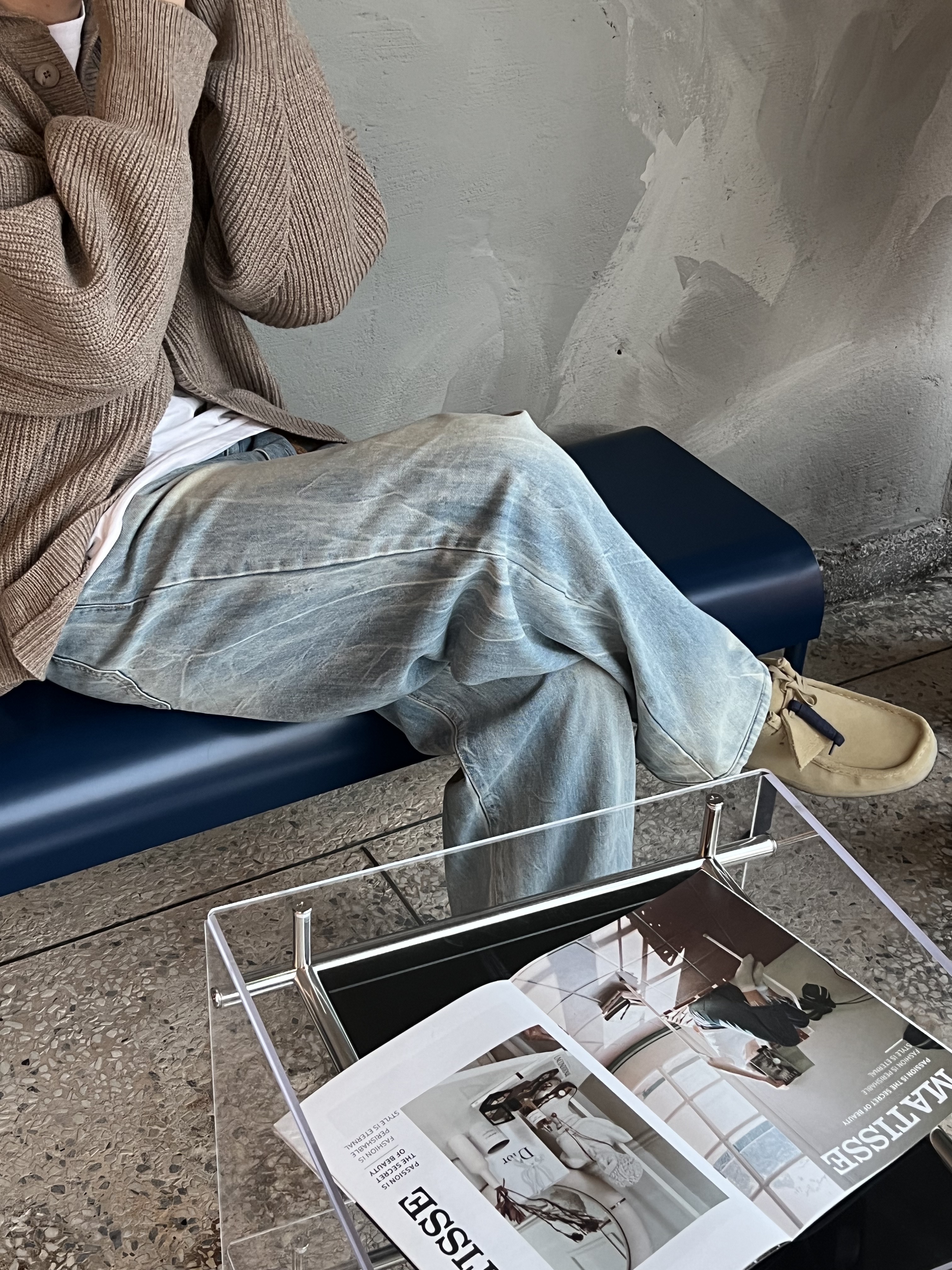 Clarks Wallabee Maple Suede 착용 스타일