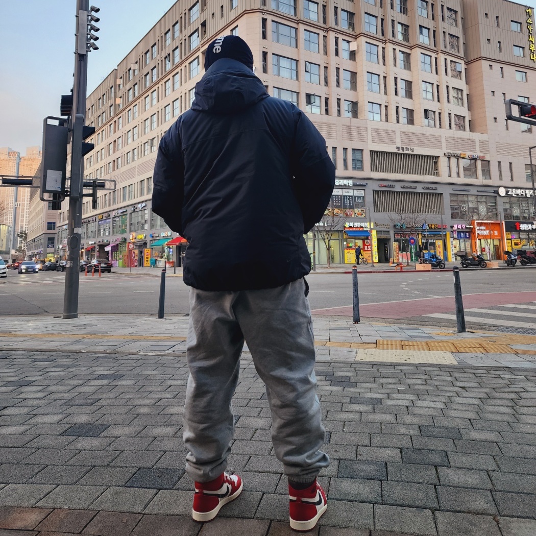 Supreme x The North Face RTG Balaclava Black - 19SS, Nike ACG 4th Horseman Puffer Jacket Black Anthracite - US/EU 착용 스타일 - 2