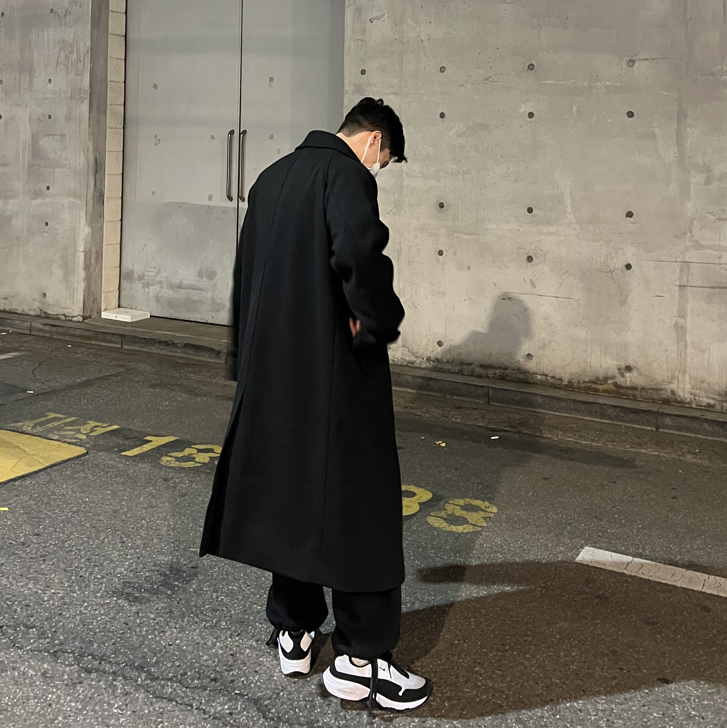 Nike x Comme des Garcons Homme Plus Air Max Sunder SP White Black 착용 스타일 - 3