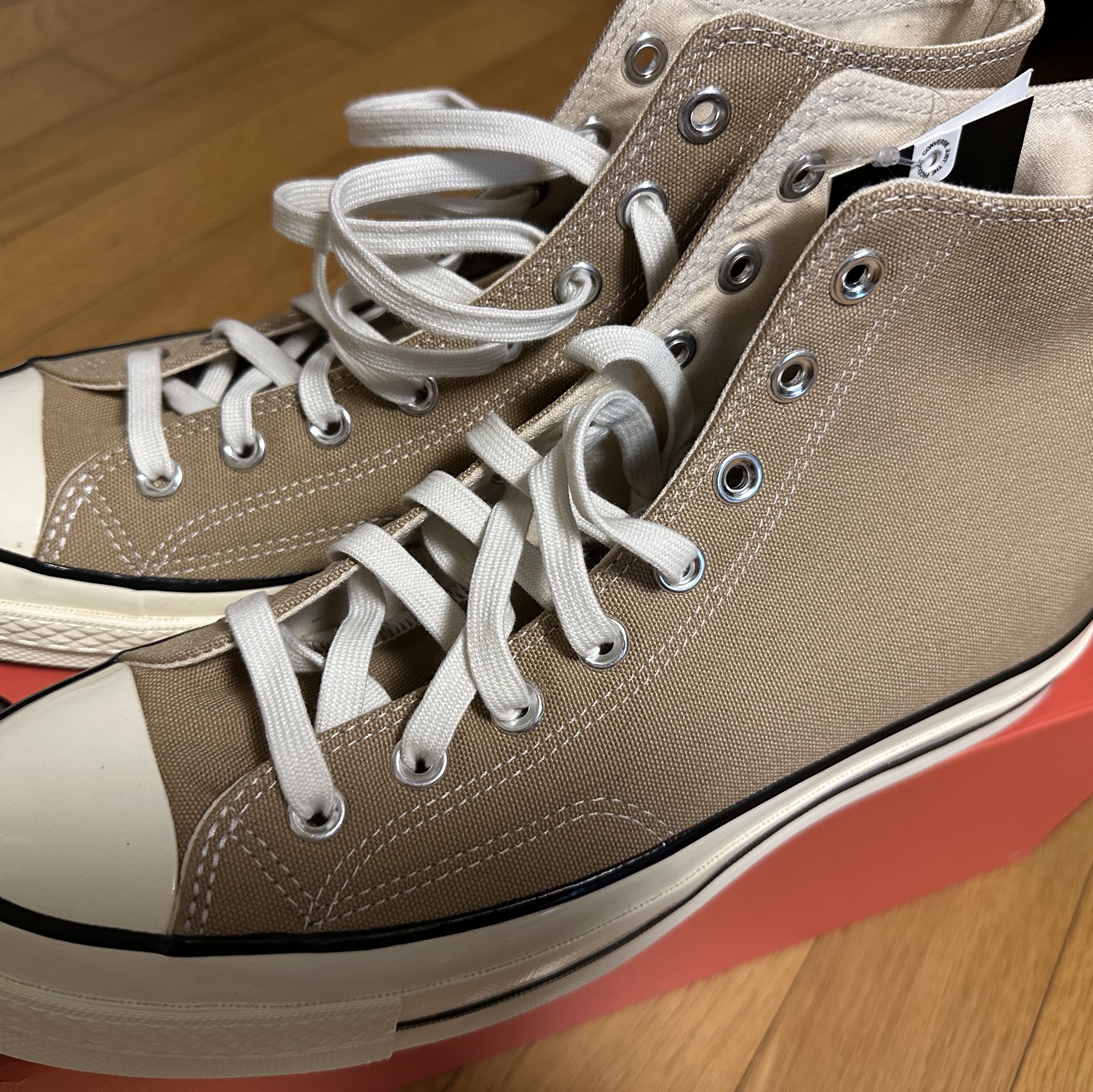 Converse Chuck 70 High Nomad Khaki 착용 스타일