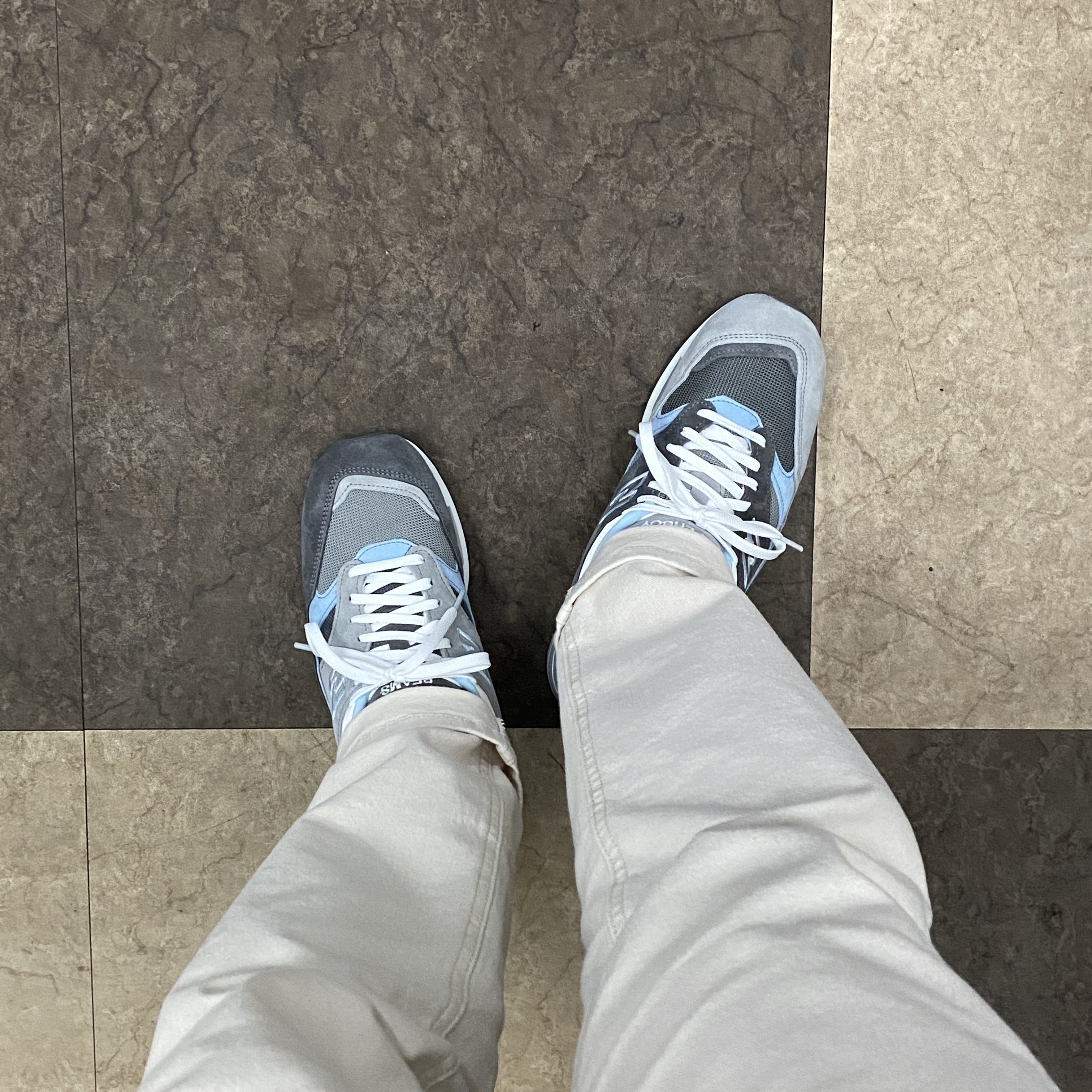 New Balance x Paperboy Paris x Beams 1500 Made in UK Ice Boy 착용 스타일