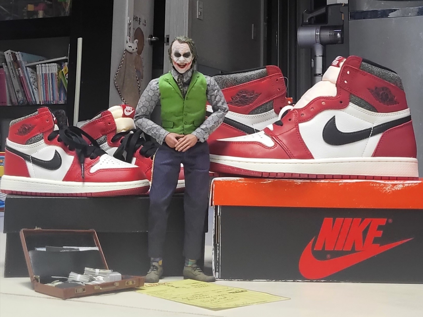 Jordan 1 Retro High OG Chicago 2022, (PS) Jordan 1 Retro High OG Chicago 2022 착용 스타일 - 3