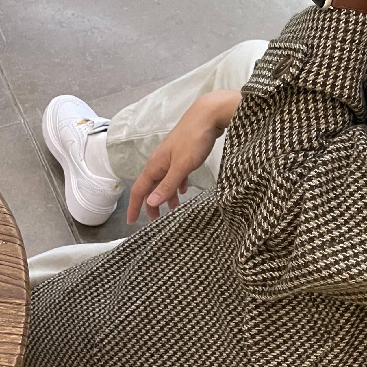 Nike x Peaceminusone Kwondo1 White 착용 스타일