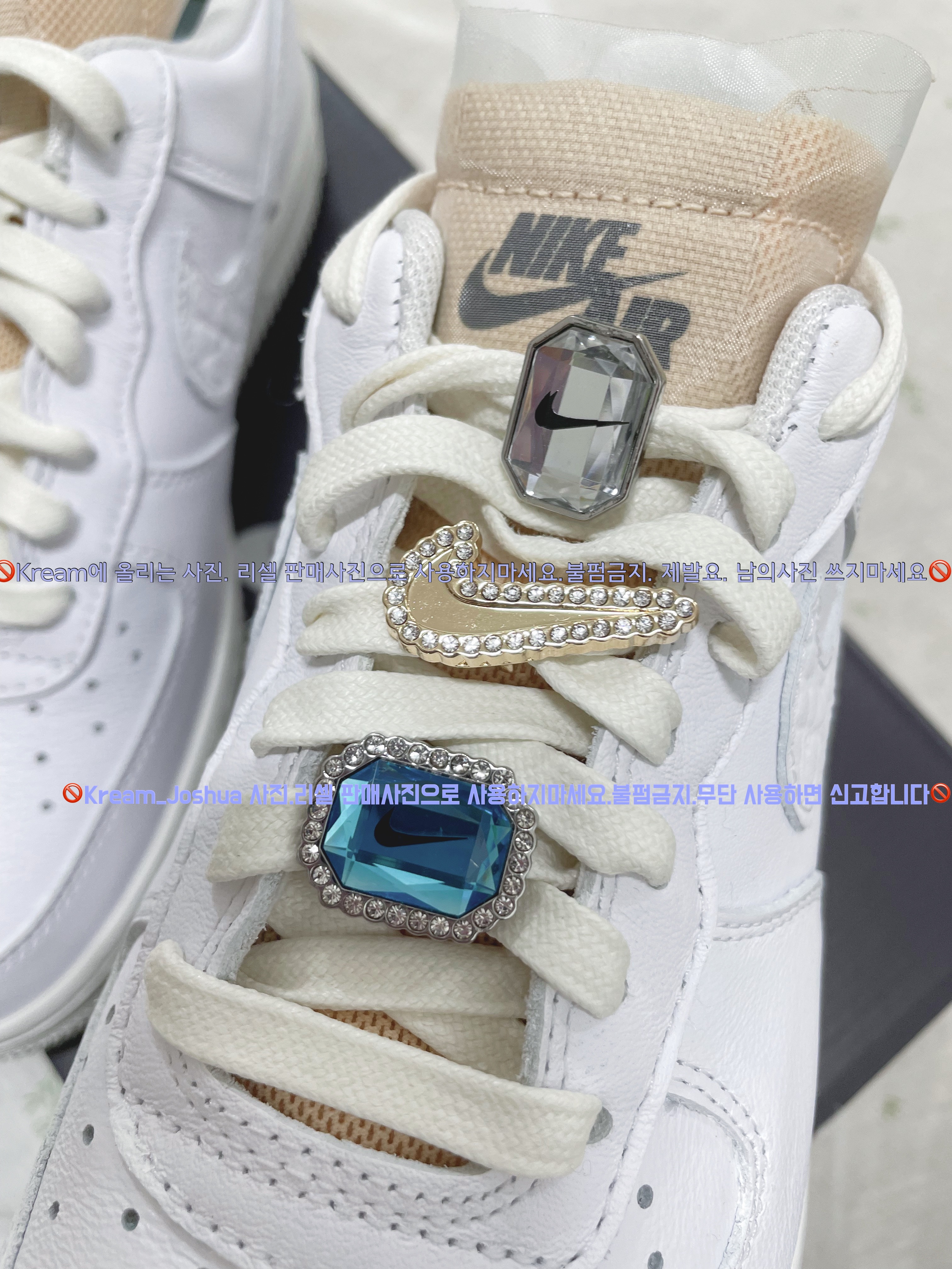 (GS) Nike Air Force 1 LV8 Double Swoosh, Nike Air Force 1 '07 Low White 착용 스타일 - 3