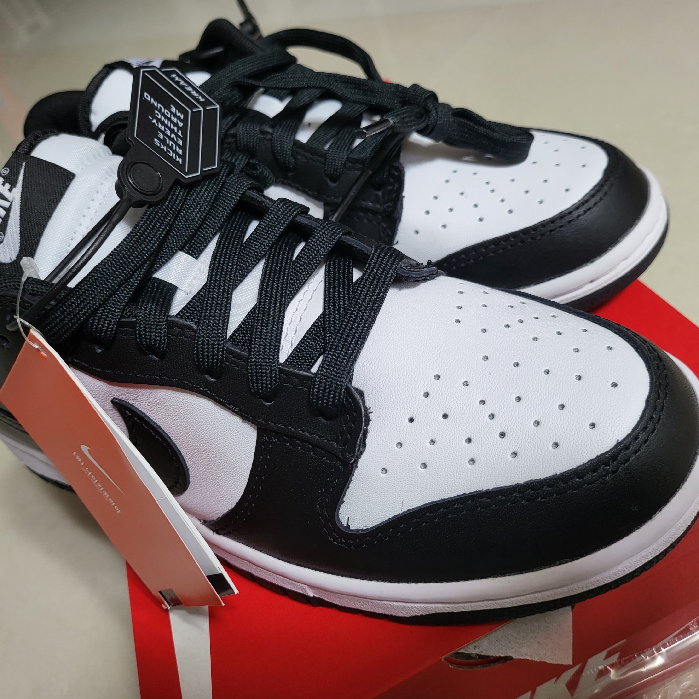 Nike Dunk Low Retro Black 착용 스타일