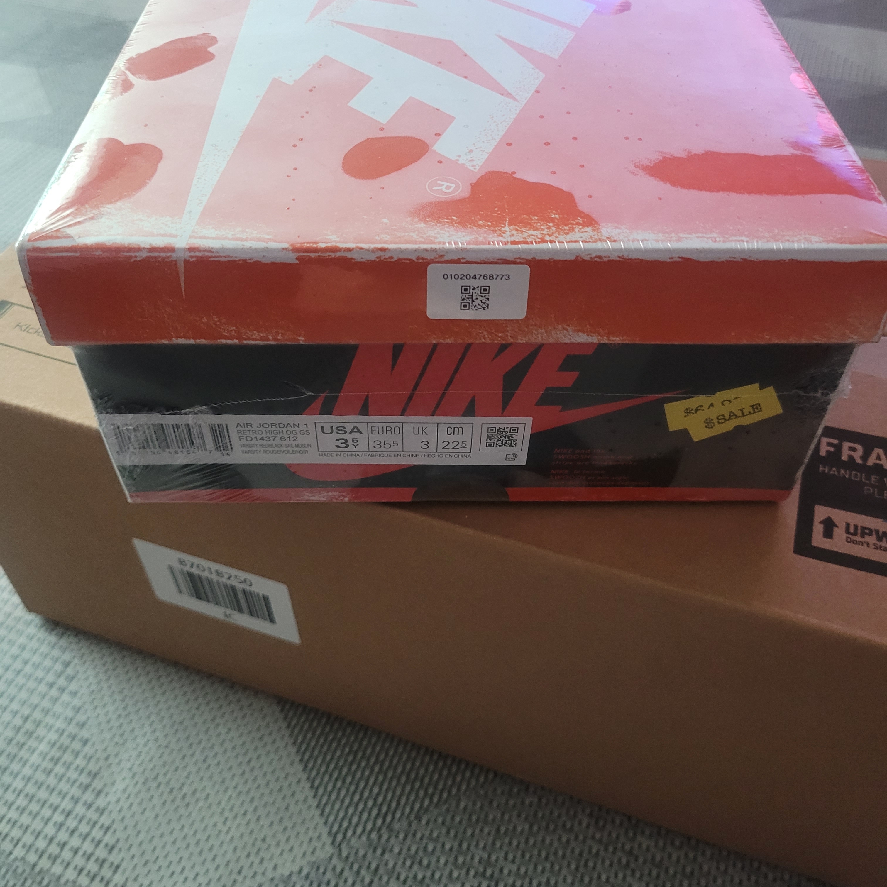 (GS) Jordan 1 Retro High OG Chicago 2022 착용 스타일 - 1