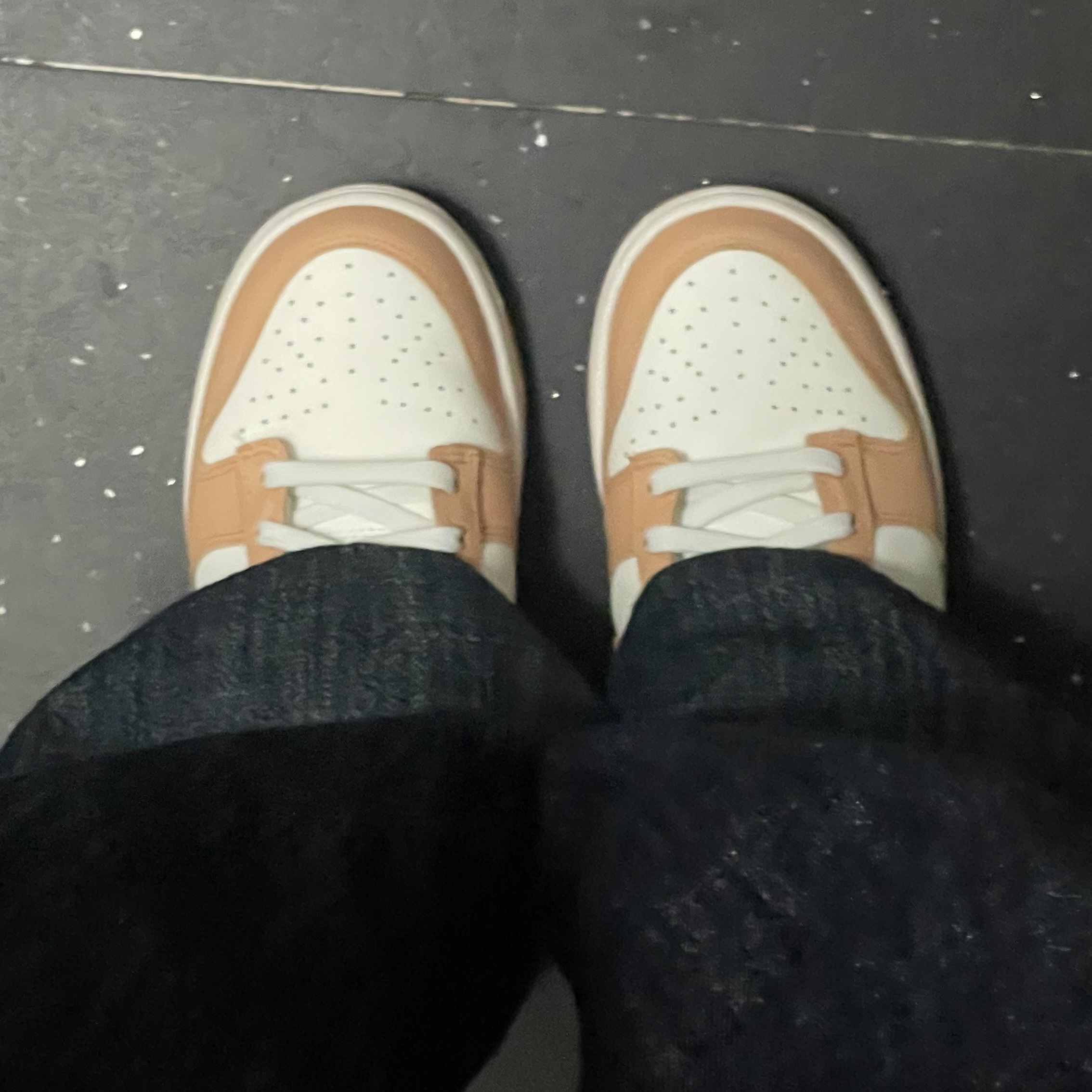 (W) Nike Dunk Low Harvest Moon 착용 스타일