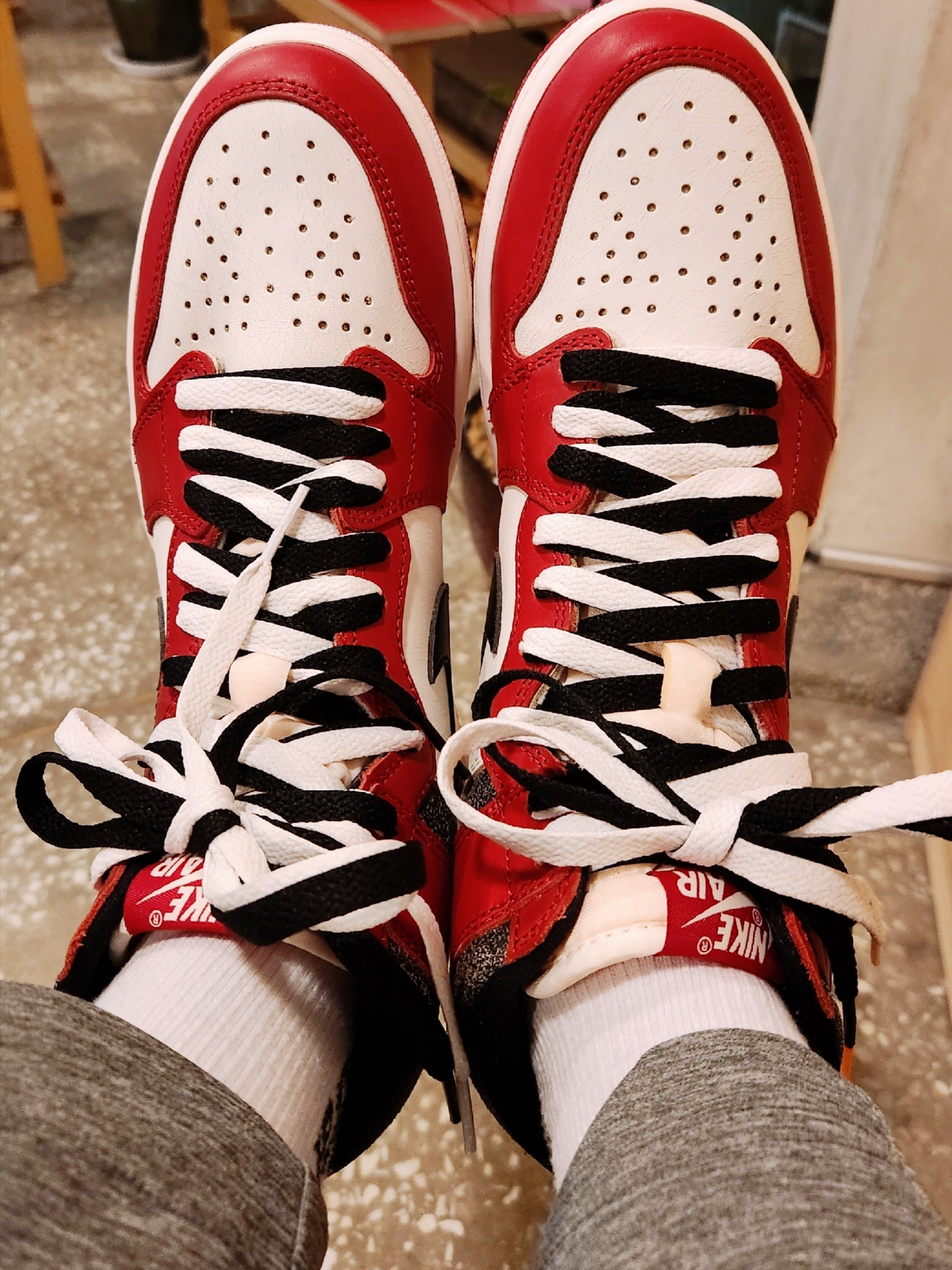 Jordan 1 Retro High OG Chicago 2022 착용 스타일 - 3