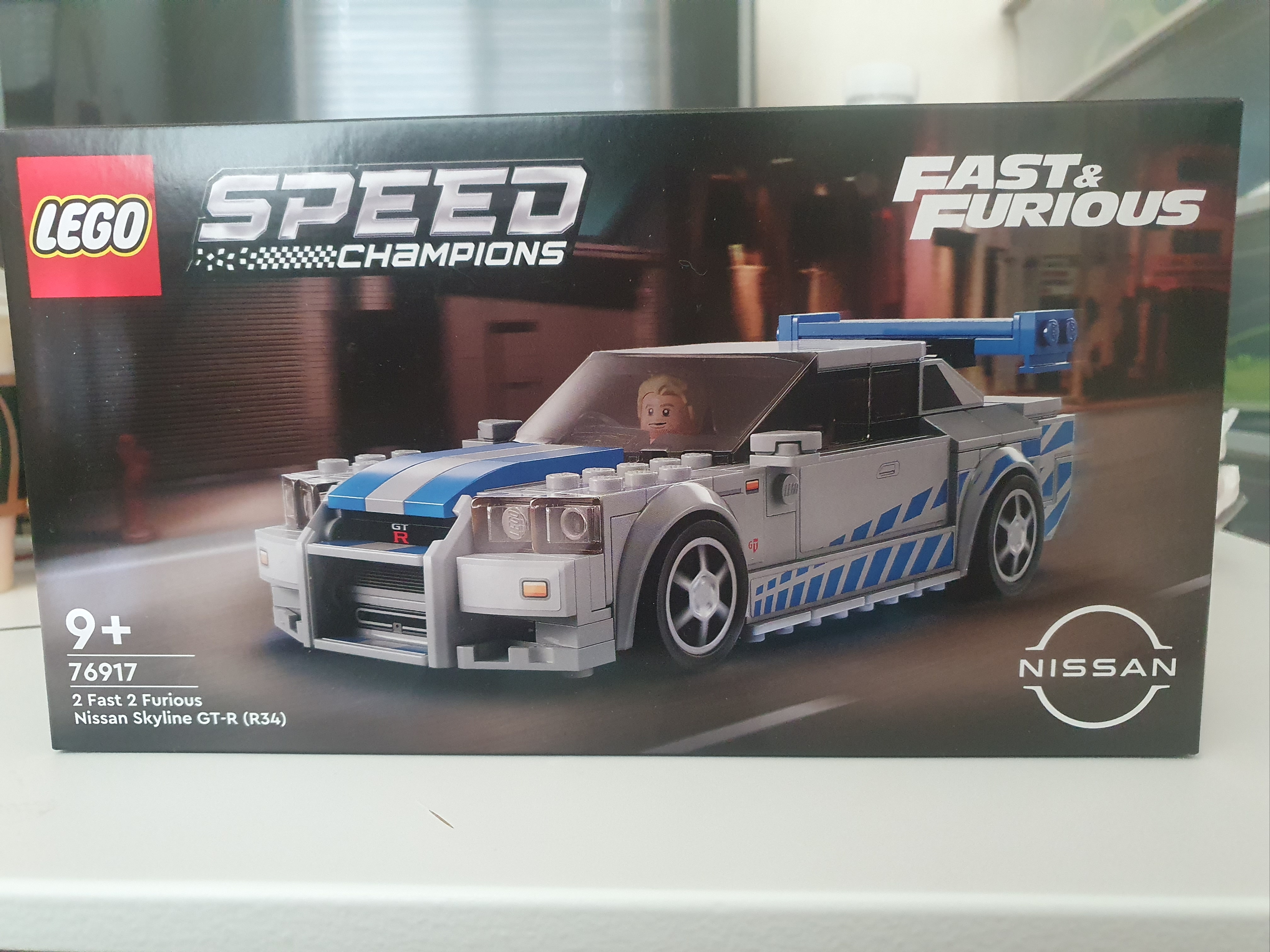 Lego 2 Fast 2 Furious Nissan Skyline GT-R (R34) 착용 스타일 - 1
