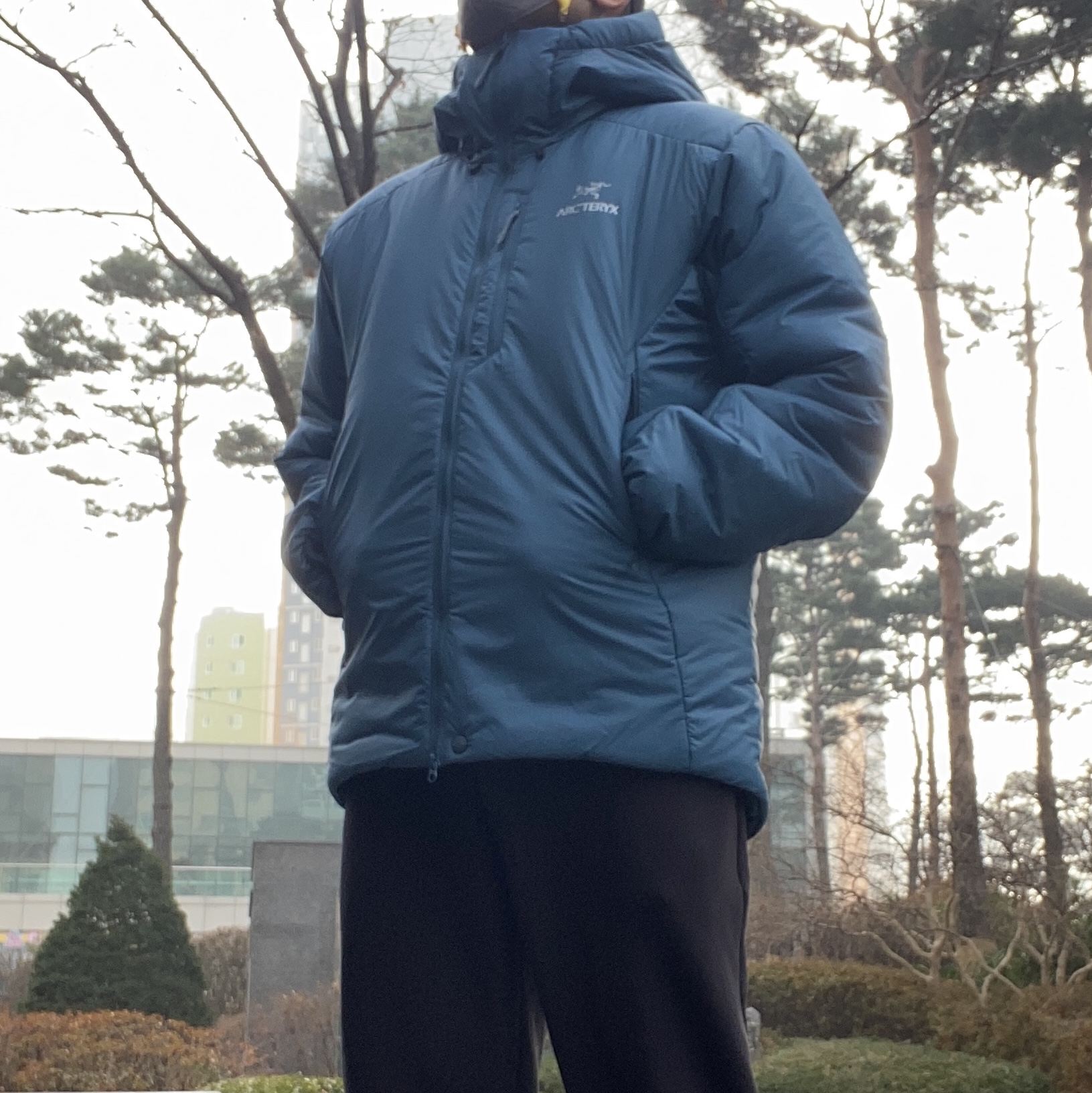 Arc'teryx Nuclei SV Parka Timelapse 착용 스타일 - 1