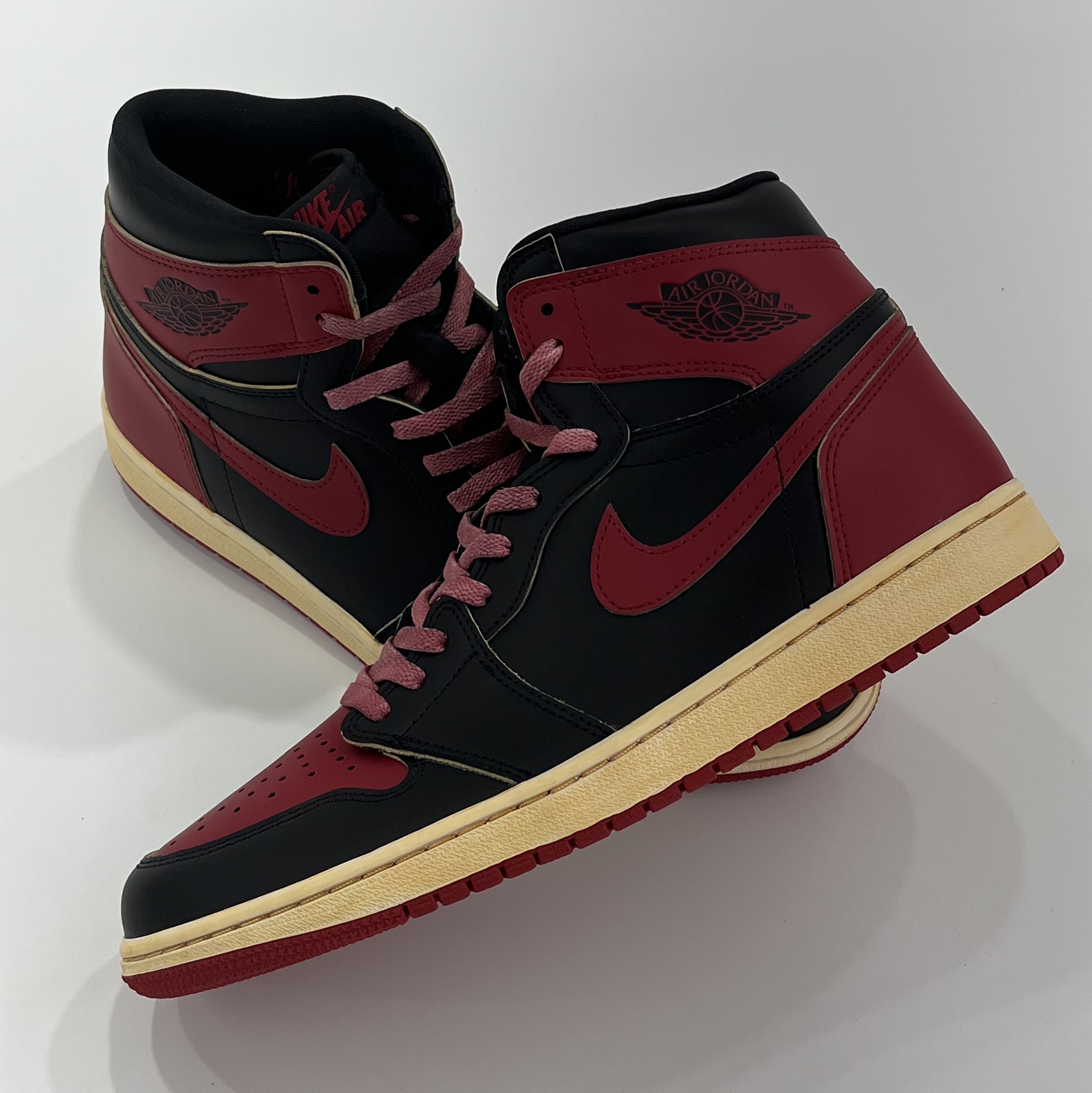 Jordan 1 Retro High OG Patent Bred 착용 스타일