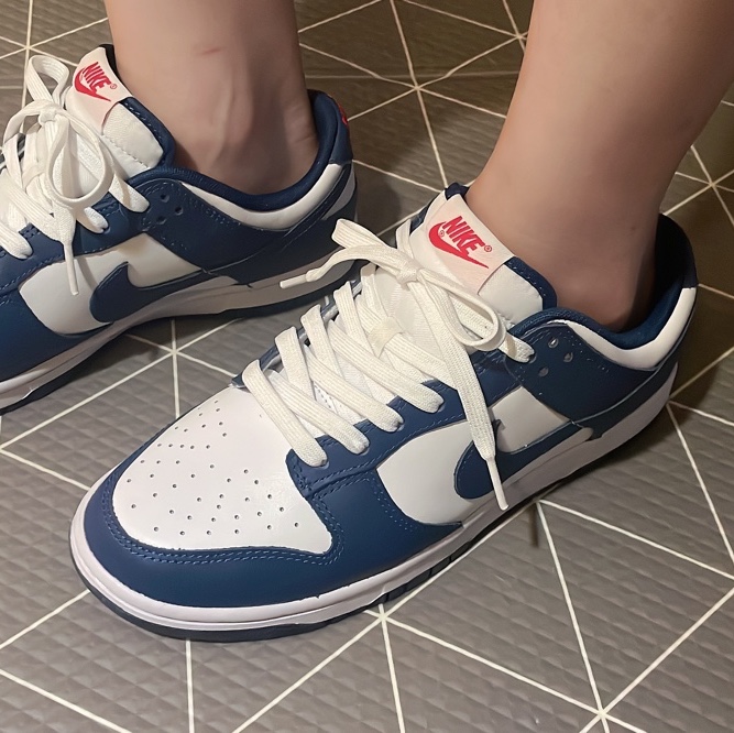 Nike Dunk Low Retro Valerian Blue 착용 스타일 - 1