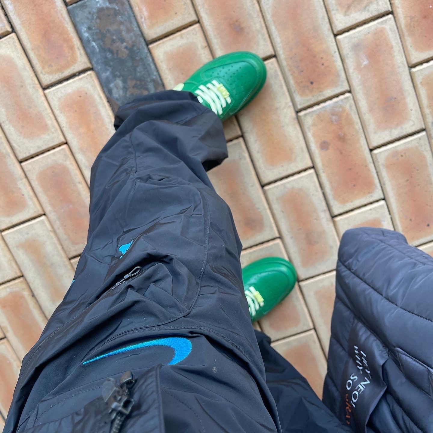 Nike x Off-White NRG Track Suit Black - Asia 착용 스타일 - 3