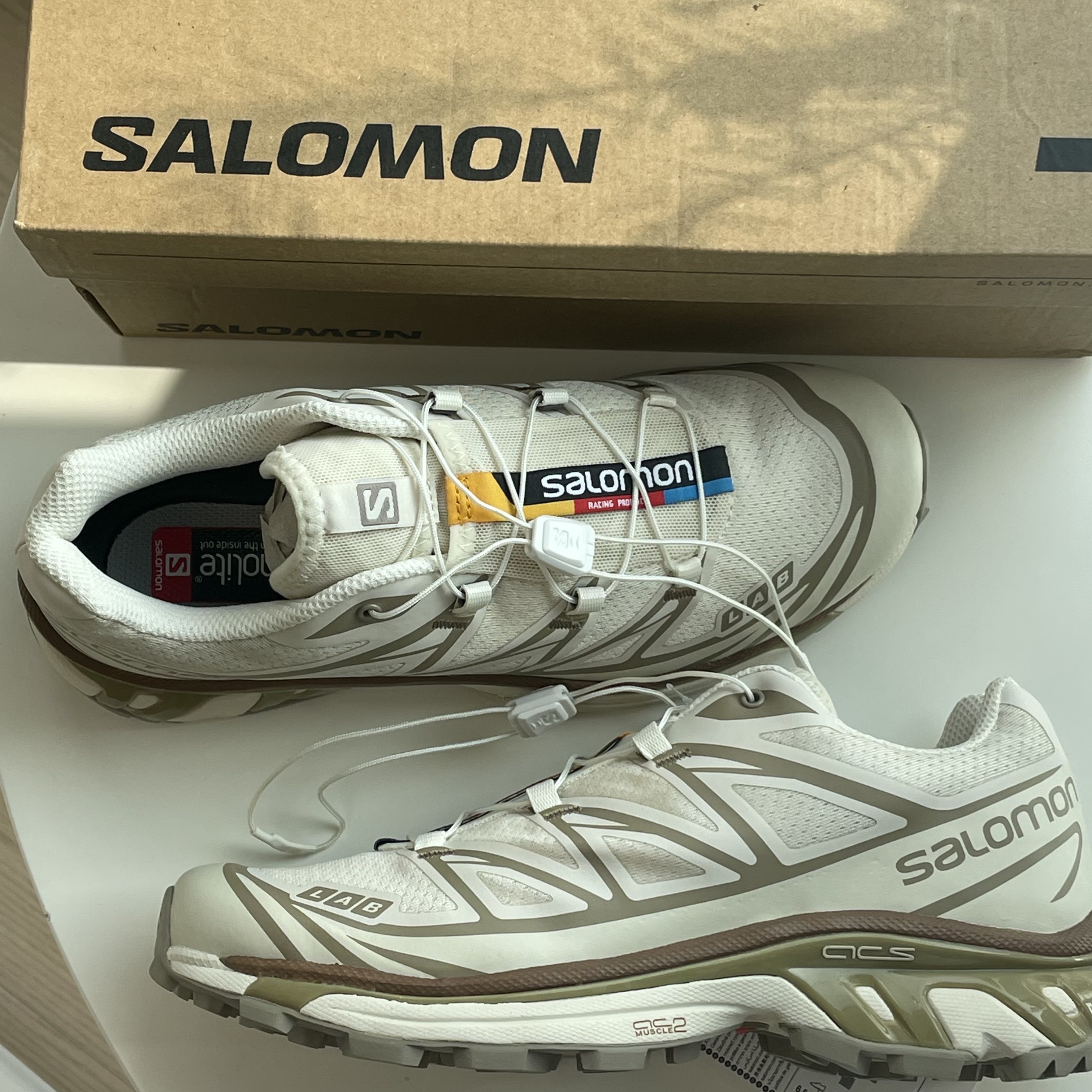 Salomon XT-6 Turtledove 착용 스타일