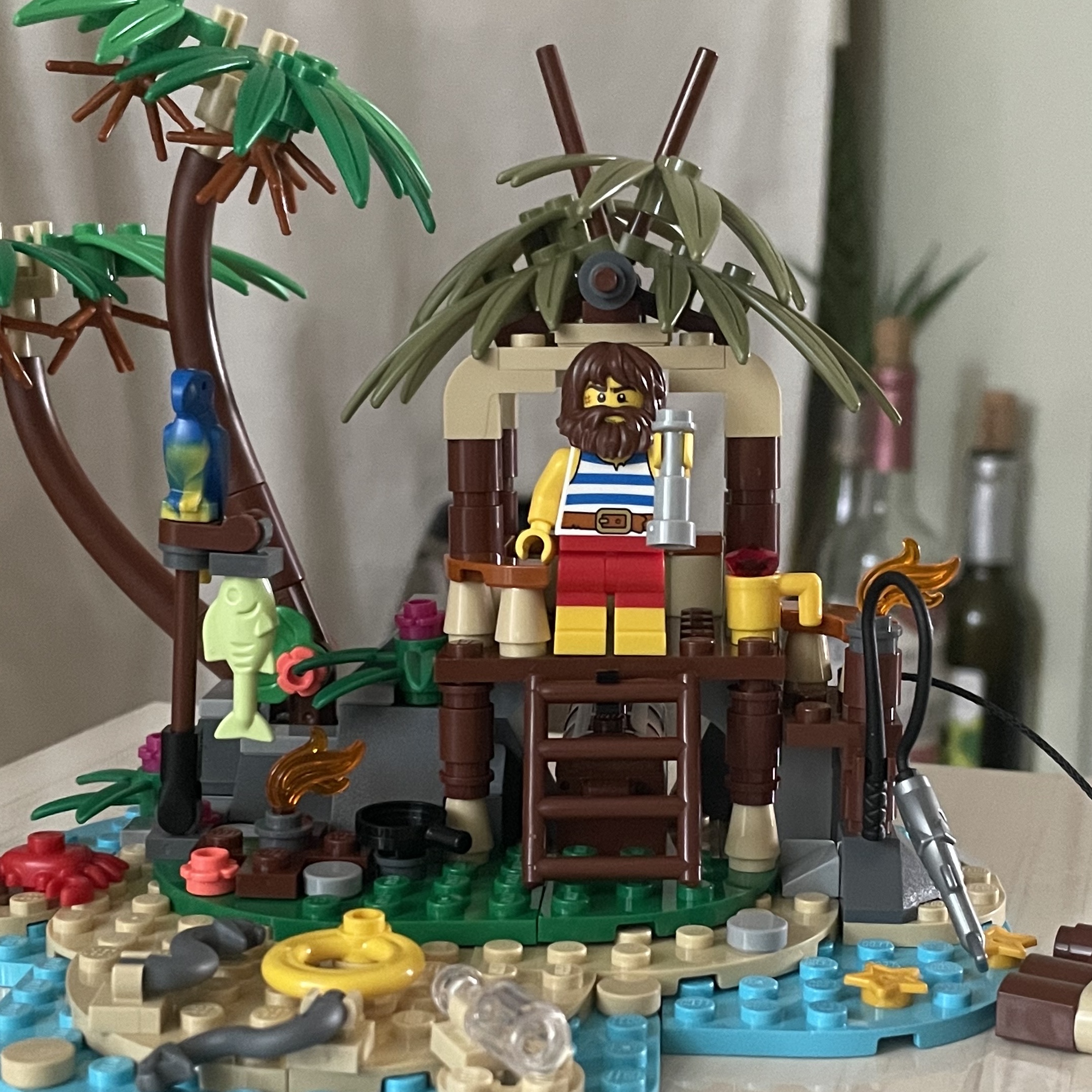 Lego Ray the Castaway 착용 스타일