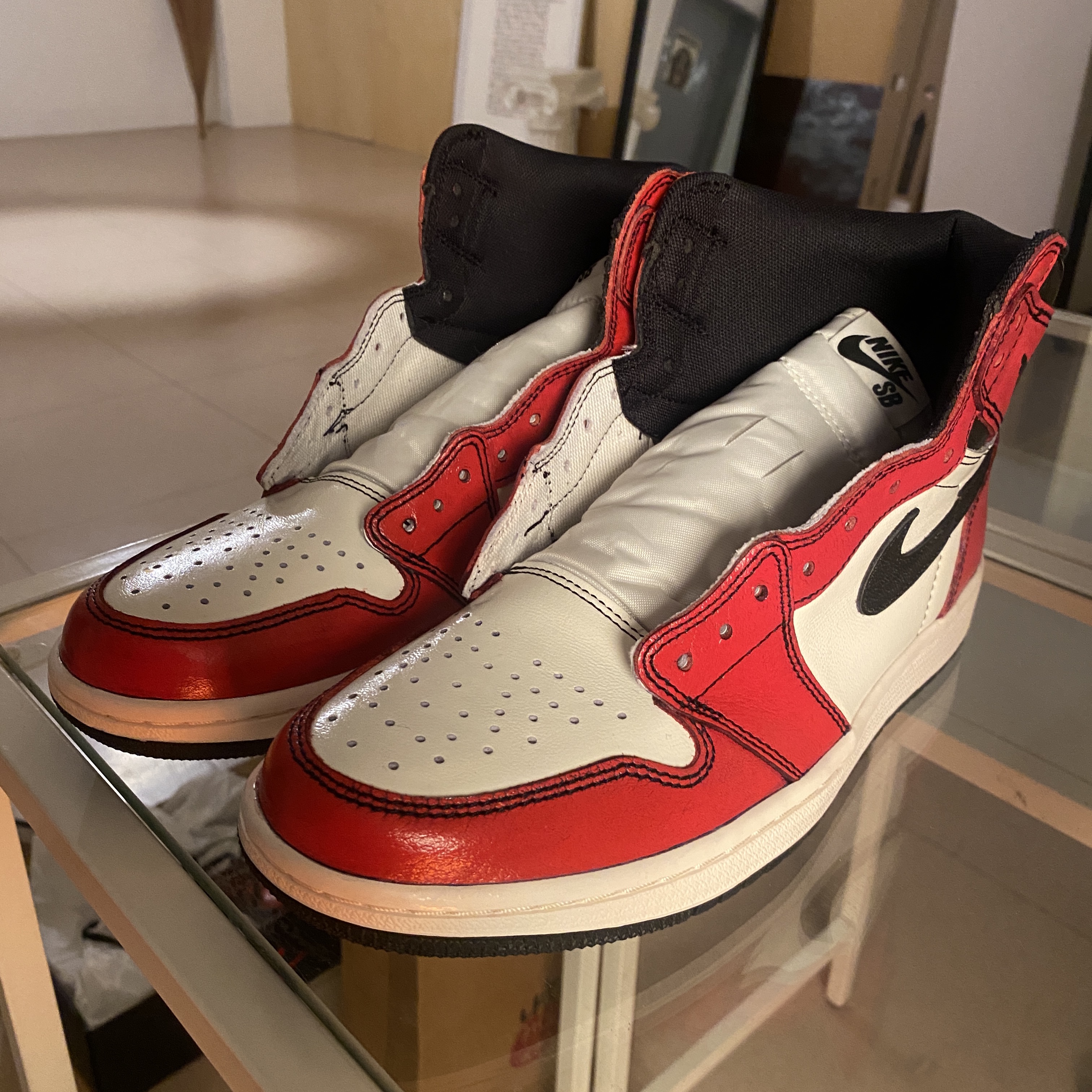 Jordan 1 Retro High OG Defiant SB LA to Chicago 착용 스타일 - 2